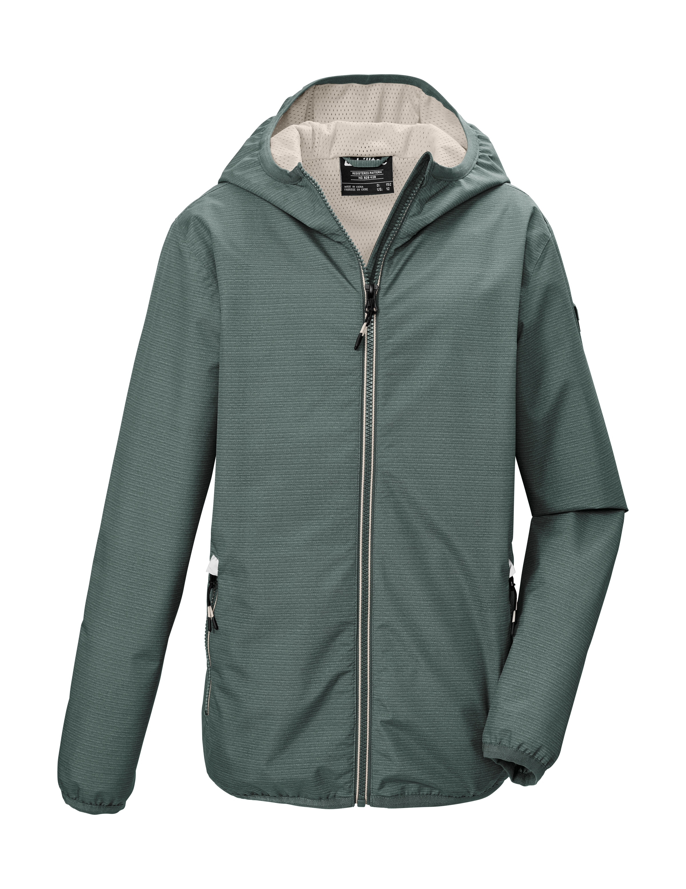 Killtec Funktionsjacke "KOS 487 BYS JCKT" Leichte, wasserdichte Jungenjacke mit Teflon EcoElite™ Imprägnierung