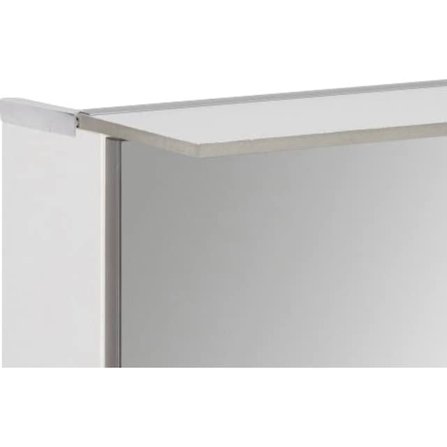 FACKELMANN Spiegelschrank »PE 60 - weiß«, Badmöbel Breite 60 cm, 2 Türen |  BAUR