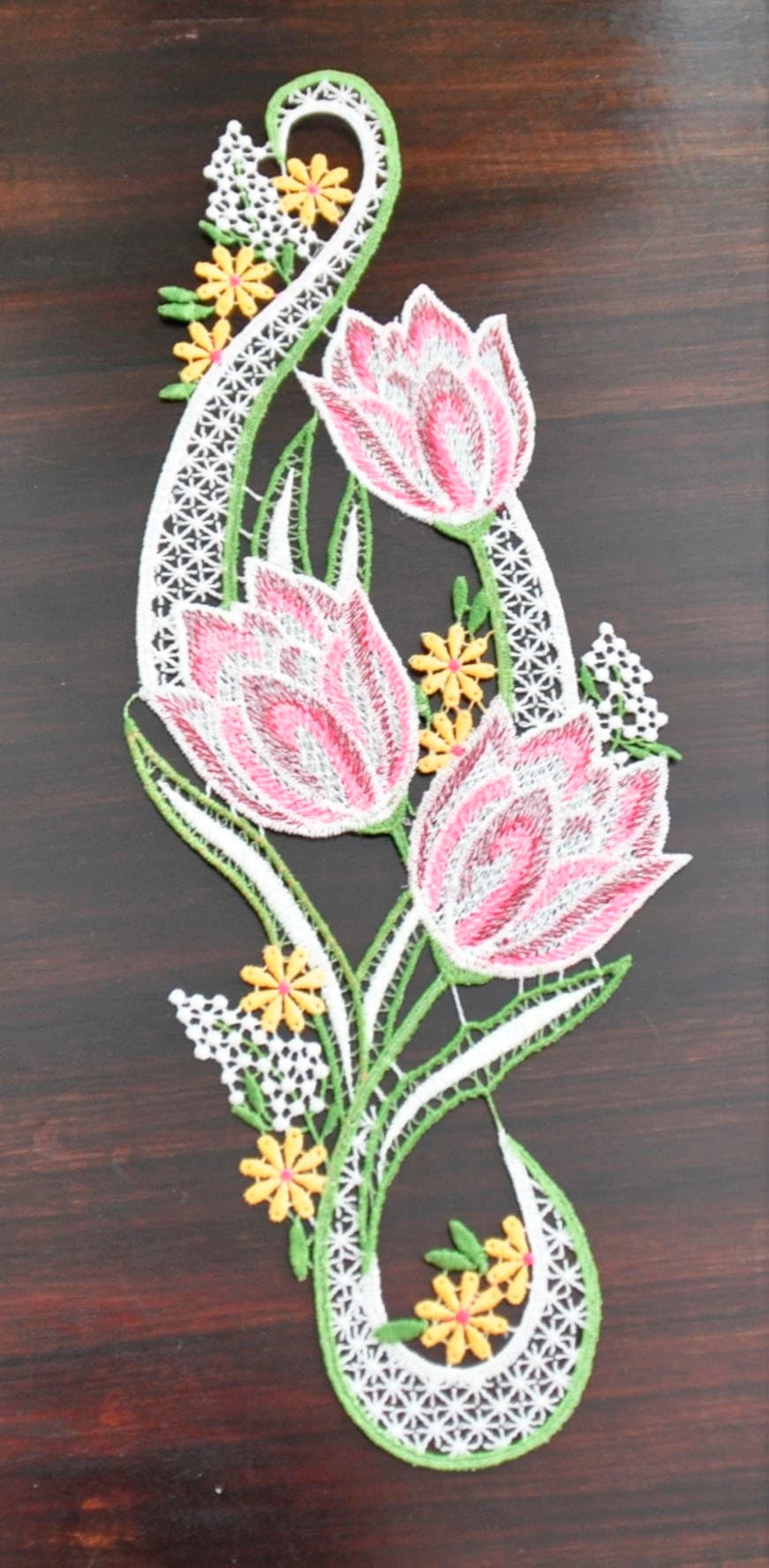 Stickereien Plauen Fensterbild "Frühling" günstig online kaufen