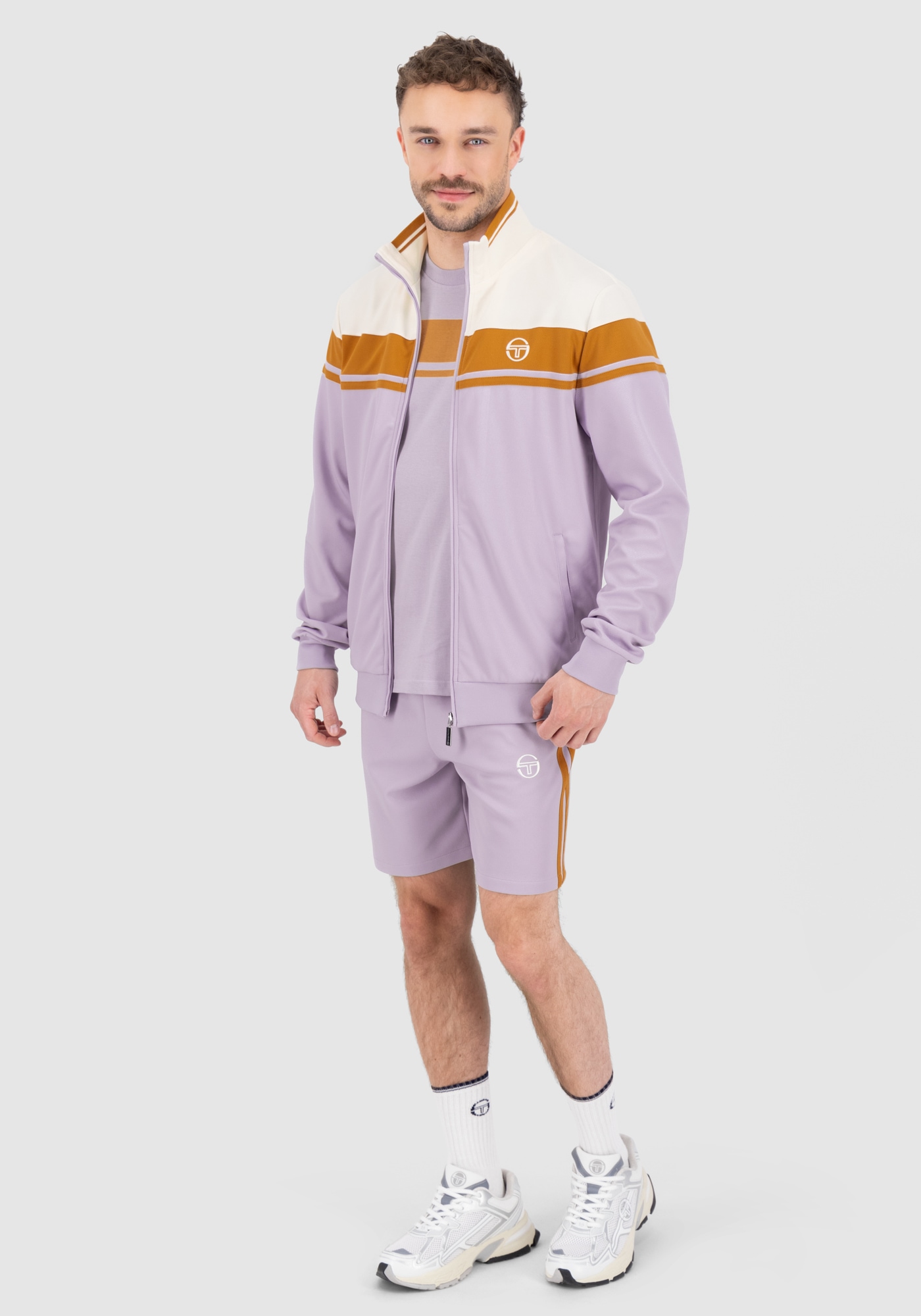 Sergio Tacchini Trainingsjacke »DAMARINDO TT_ Herren«, ohne Kapuze, Trainingsjacke Herren, leichte Jacke, Retro, Sportjacke, Outdoor, Sale