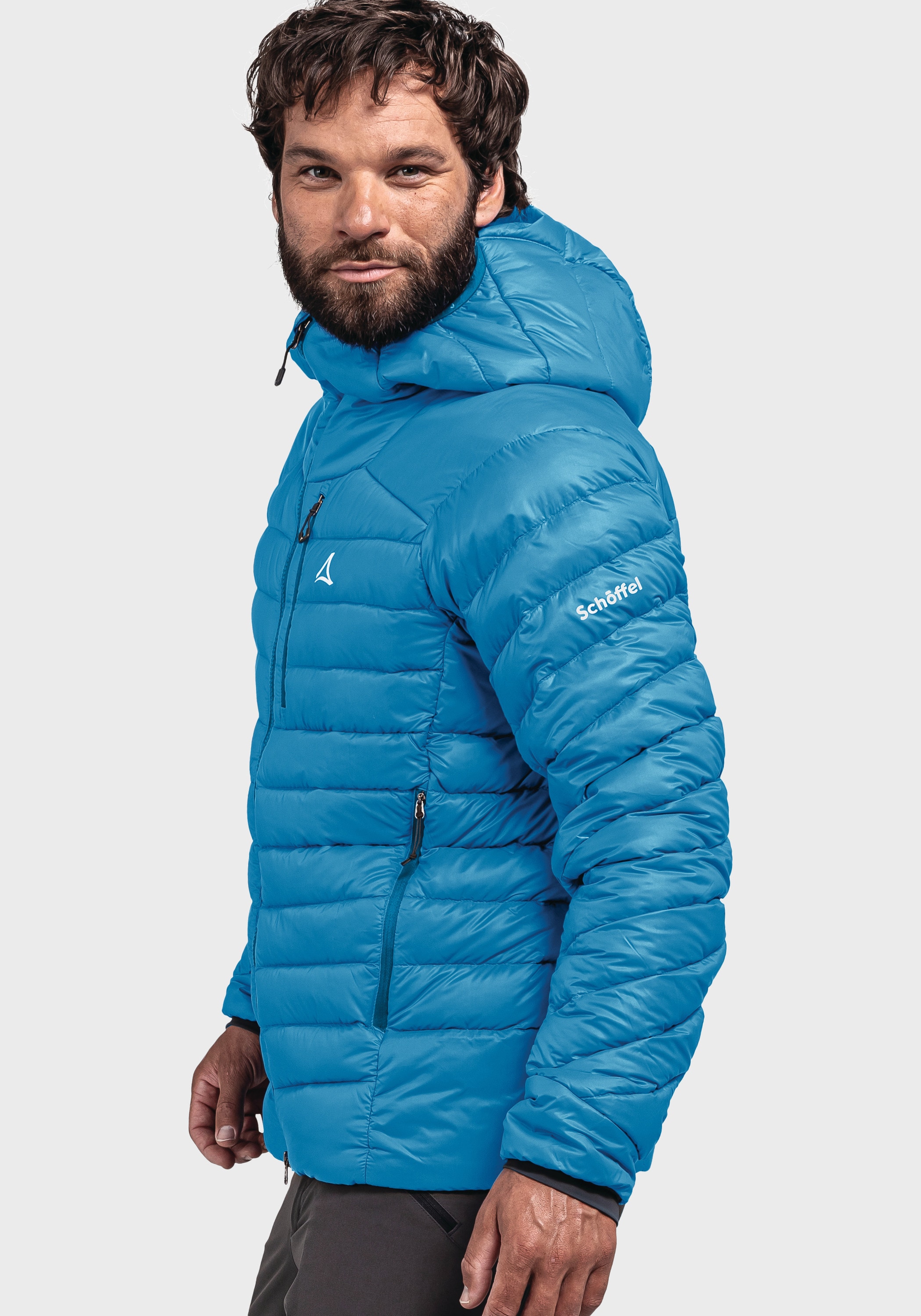 Schöffel Outdoorjacke »Down Jacket Tschierval M«, mit Kapuze