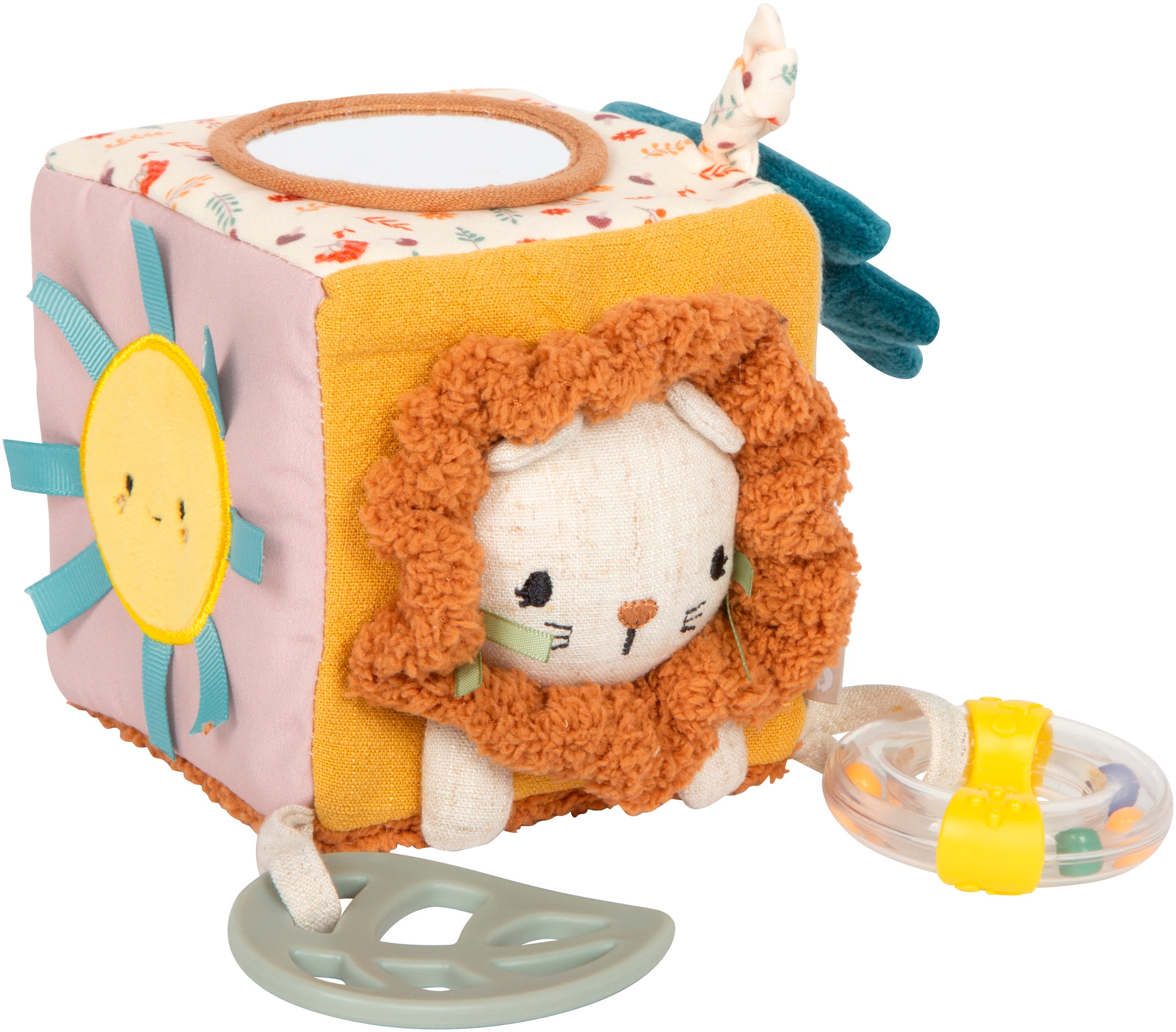 Small Foot Greifspielzeug »Little Lion Schnuffeltuch und Spielwürfel«