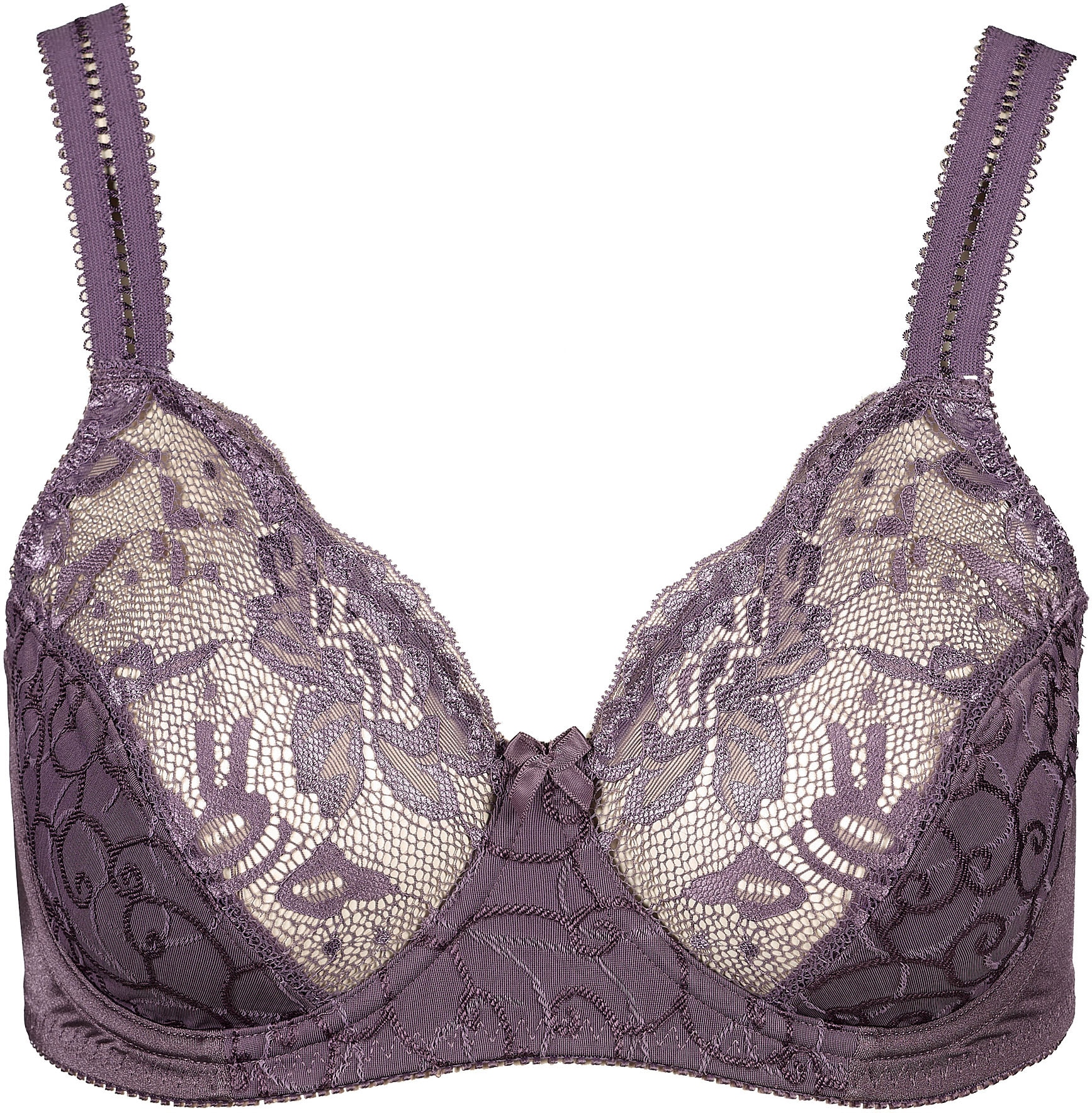 Elbrina Bügel-BH »EMBROIDERY«, mit floralen Spitzenakzenten
