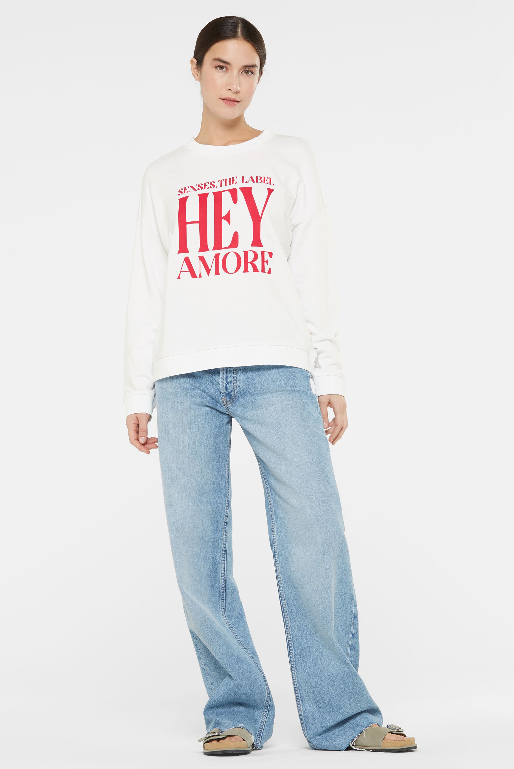 SENSES.THE LABEL Sweater , mit überschnittenen Schultern
