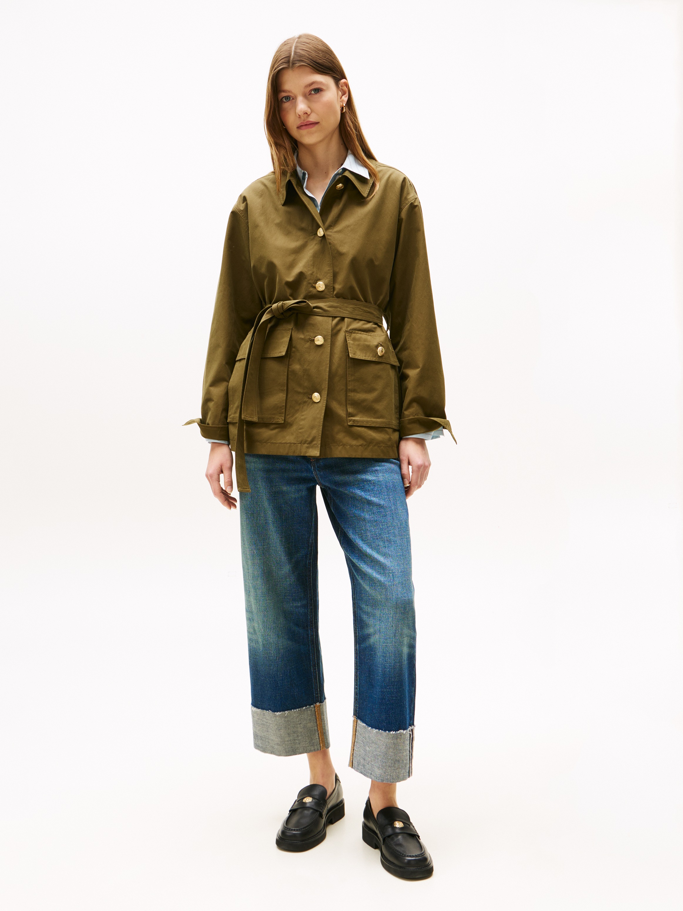 Tommy Hilfiger Outdoorjacke "COTTON NYLON REG FIELD JACKET" günstig online kaufen