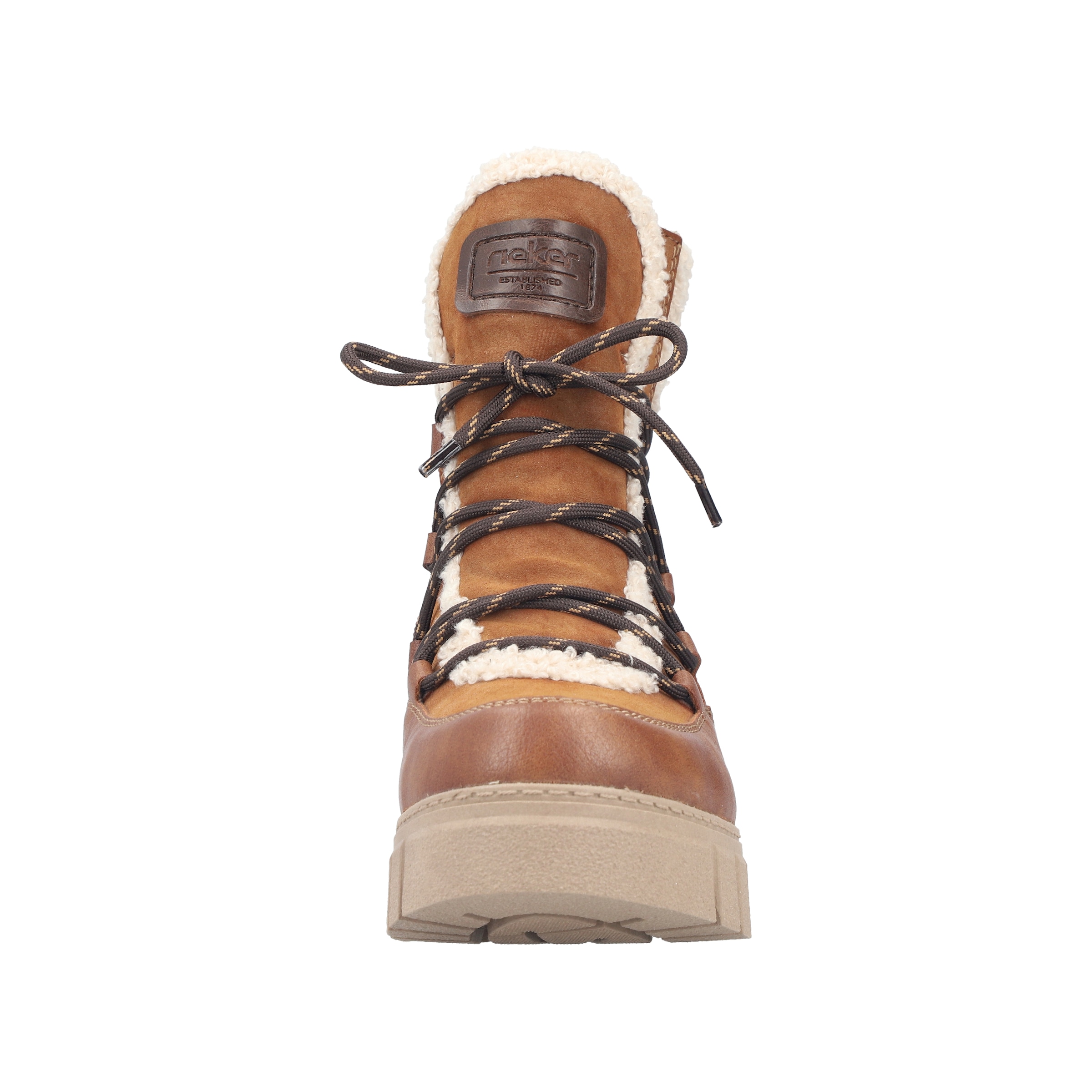 Rieker Winterboots  Schnürboots, Schnürstiefelette mit robuster Plateausohle
