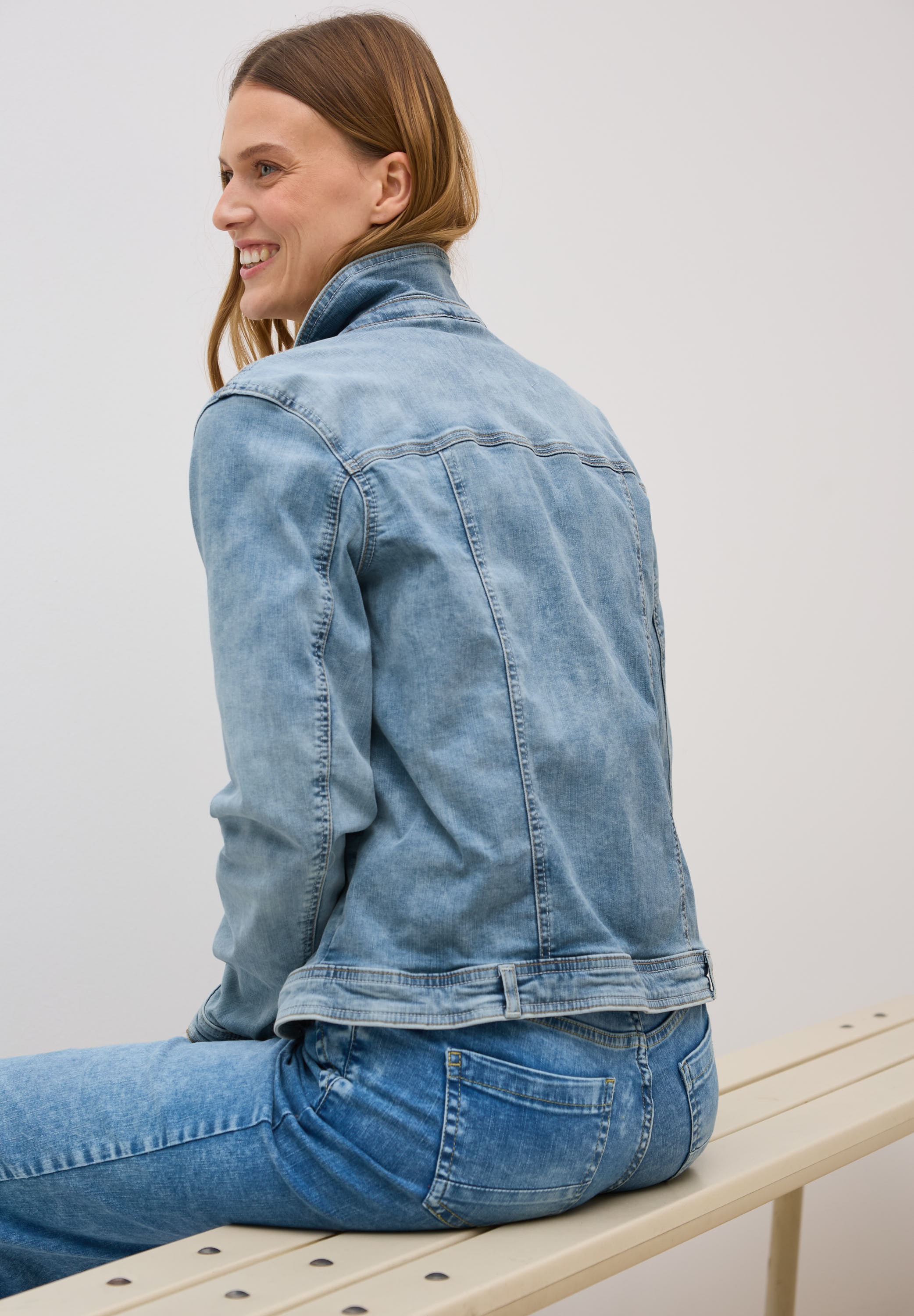 Cecil Jeansjacke, ohne Kapuze, mit Knopfleiste günstig online kaufen