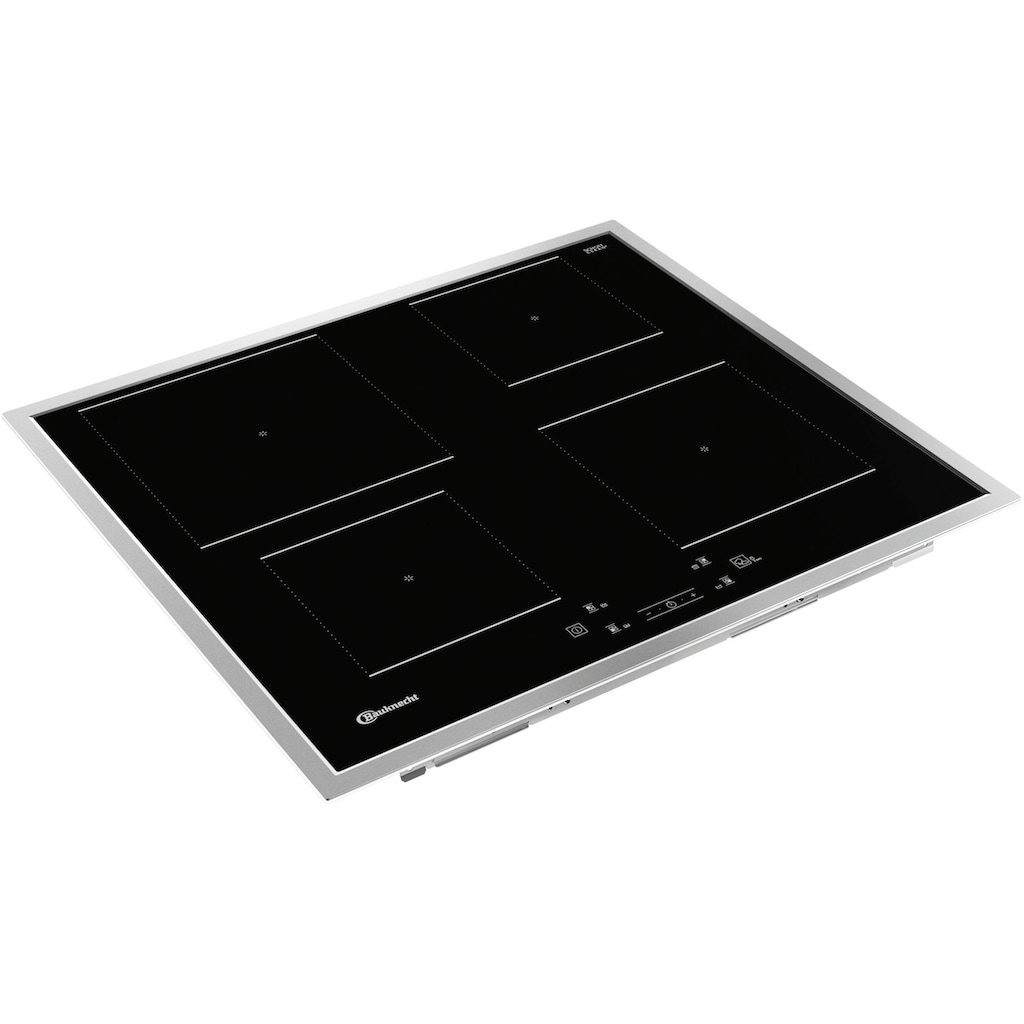 BAUKNECHT Backofen-Set »BAKO4 HI6 BLACK«, BIR4 DH8FS2 ES, mit 2-fach-Teleskopauszug, Hydrolyse