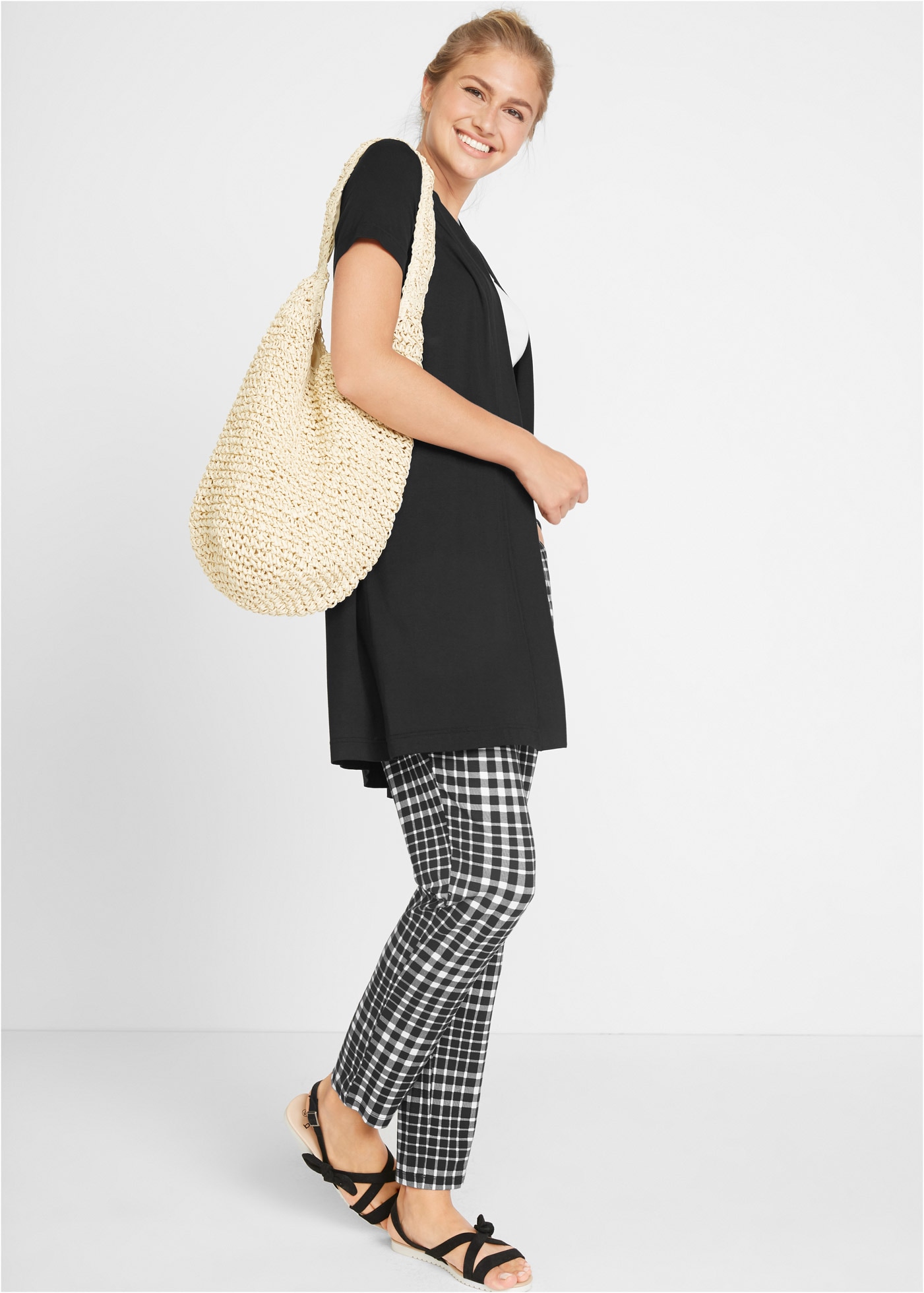 bonprix Shirtjacke »Shirtjacke aus softer Viskose« Shirtjacke aus softer Viskose