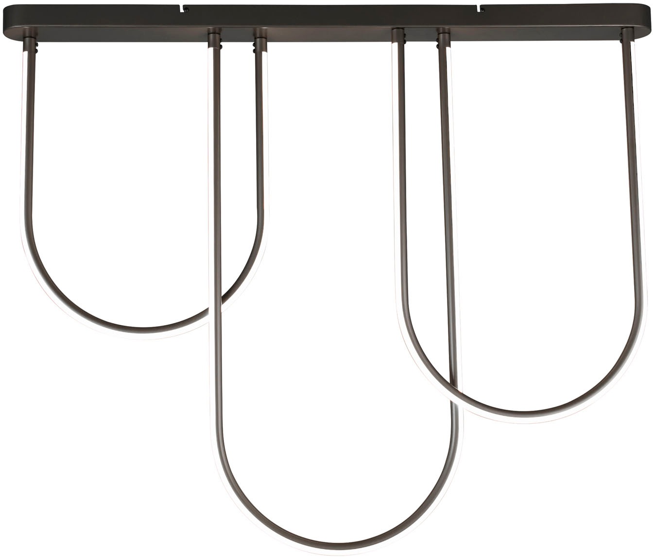 Searchlight LED Deckenleuchte »Hängeleuchte Chime, 3-flammig«, 3 flammig, Leuchtmittel LED-Modul | LED fest integriert, Lianen-Optik