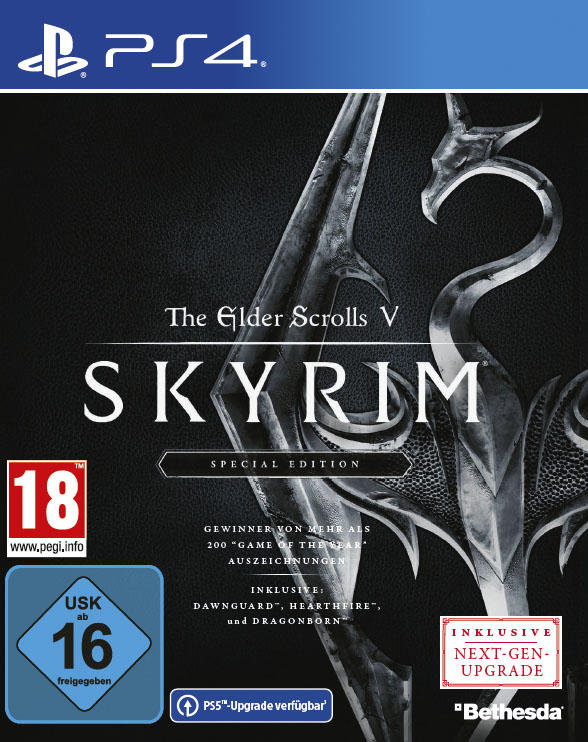 Spielesoftware »The Elder Scrolls V: SKYRIM Special Edition inkl. Next-Gen-Upgrade«,...