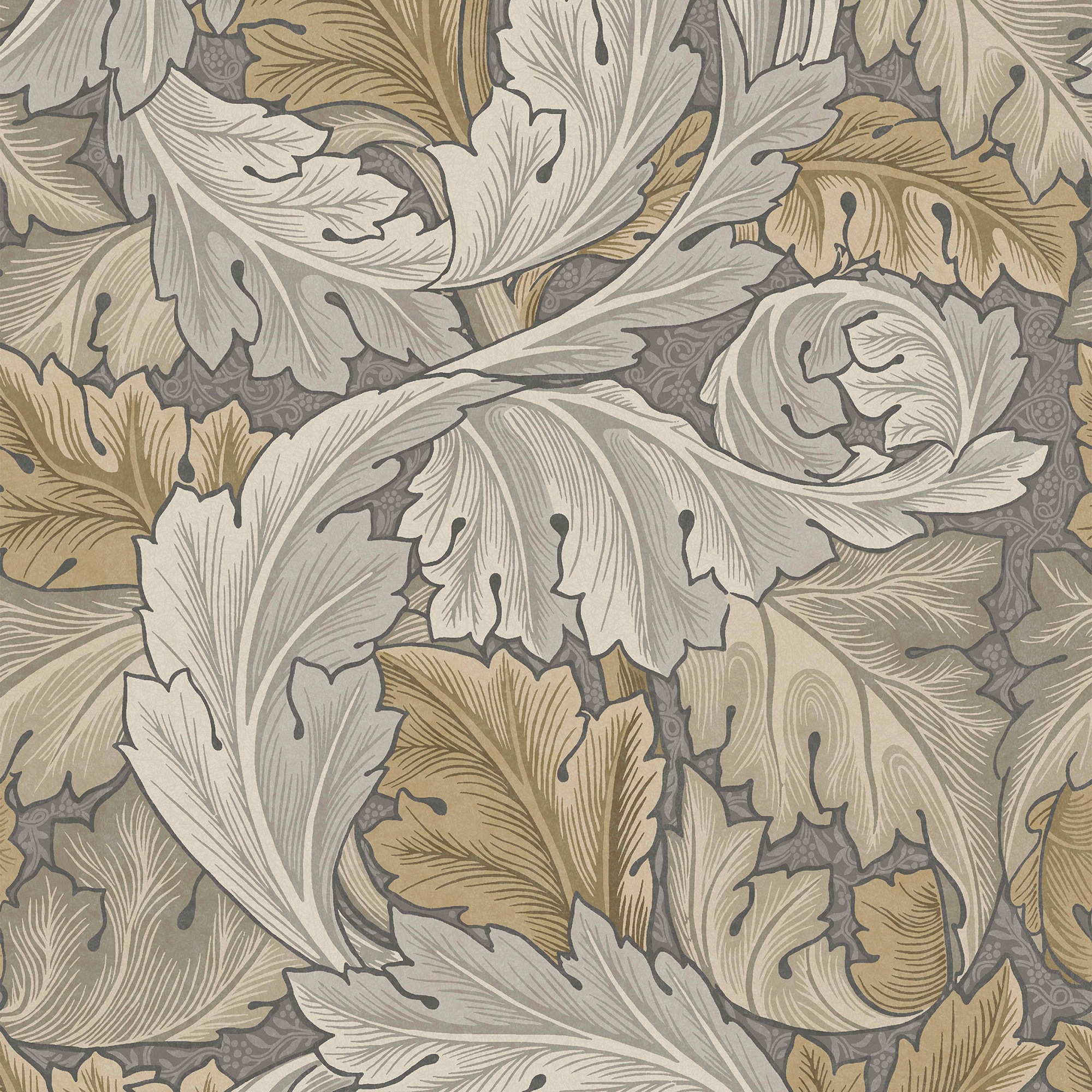 WILLIAM MORRIS AT HOME Vliestapete »Acanthus«, Retro, Design Tapeten