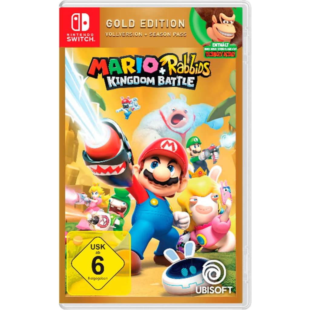 UBISOFT Spielesoftware »Mario & Rabbids Kingdom Battle Gold Edition«, Nintendo Switch