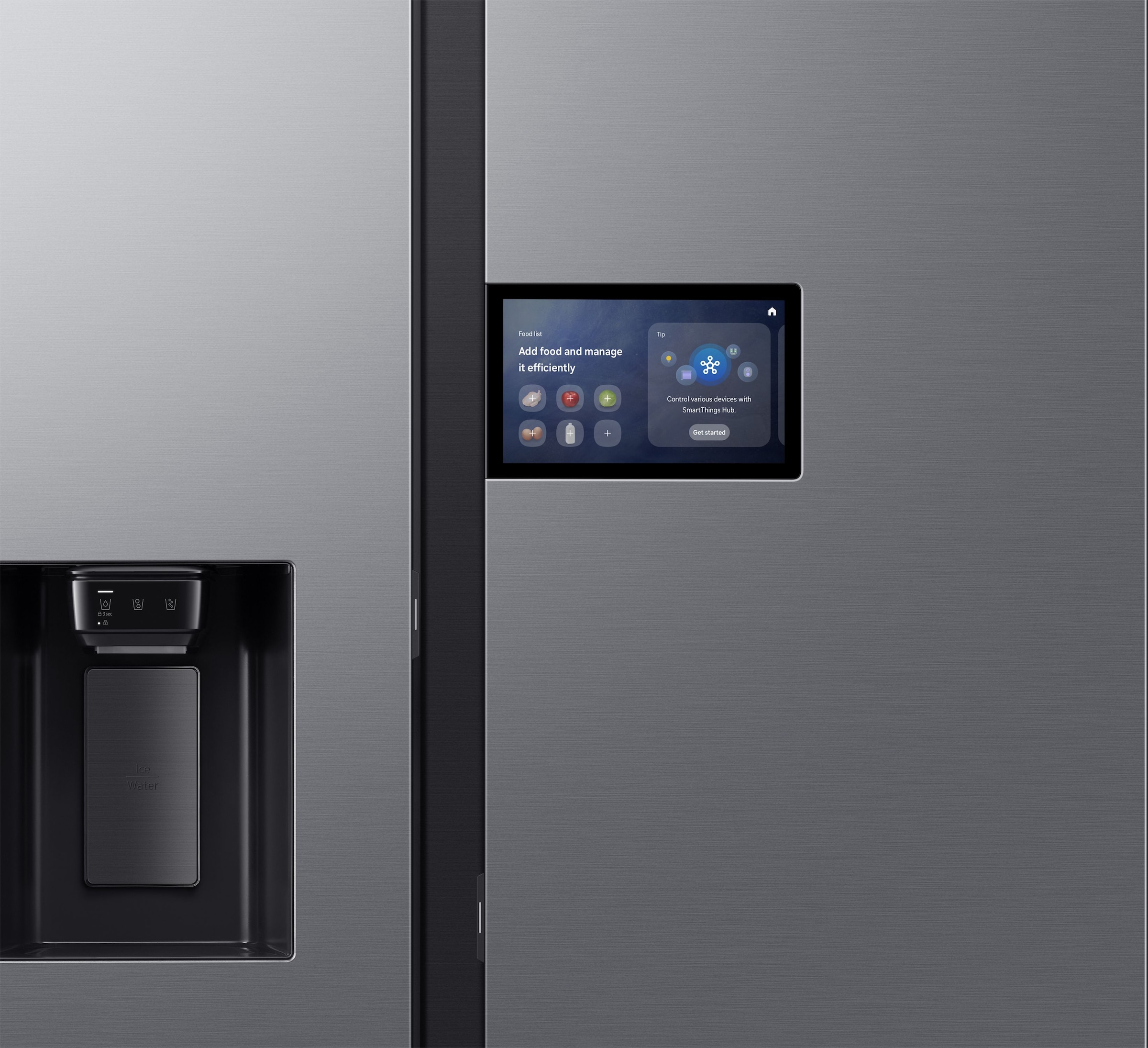 Samsung Side-by-Side RS94F »RS90F64EDT« 178,4 cm hoch 91,2 cm breit