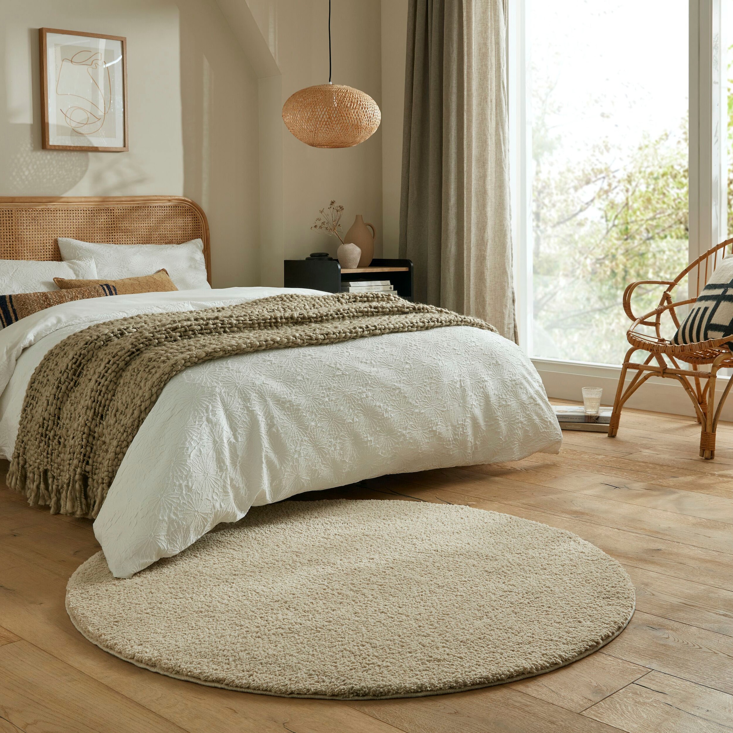 FLAIR RUGS Teppich "Fluffy" rund 23 mm Höhe günstig online kaufen