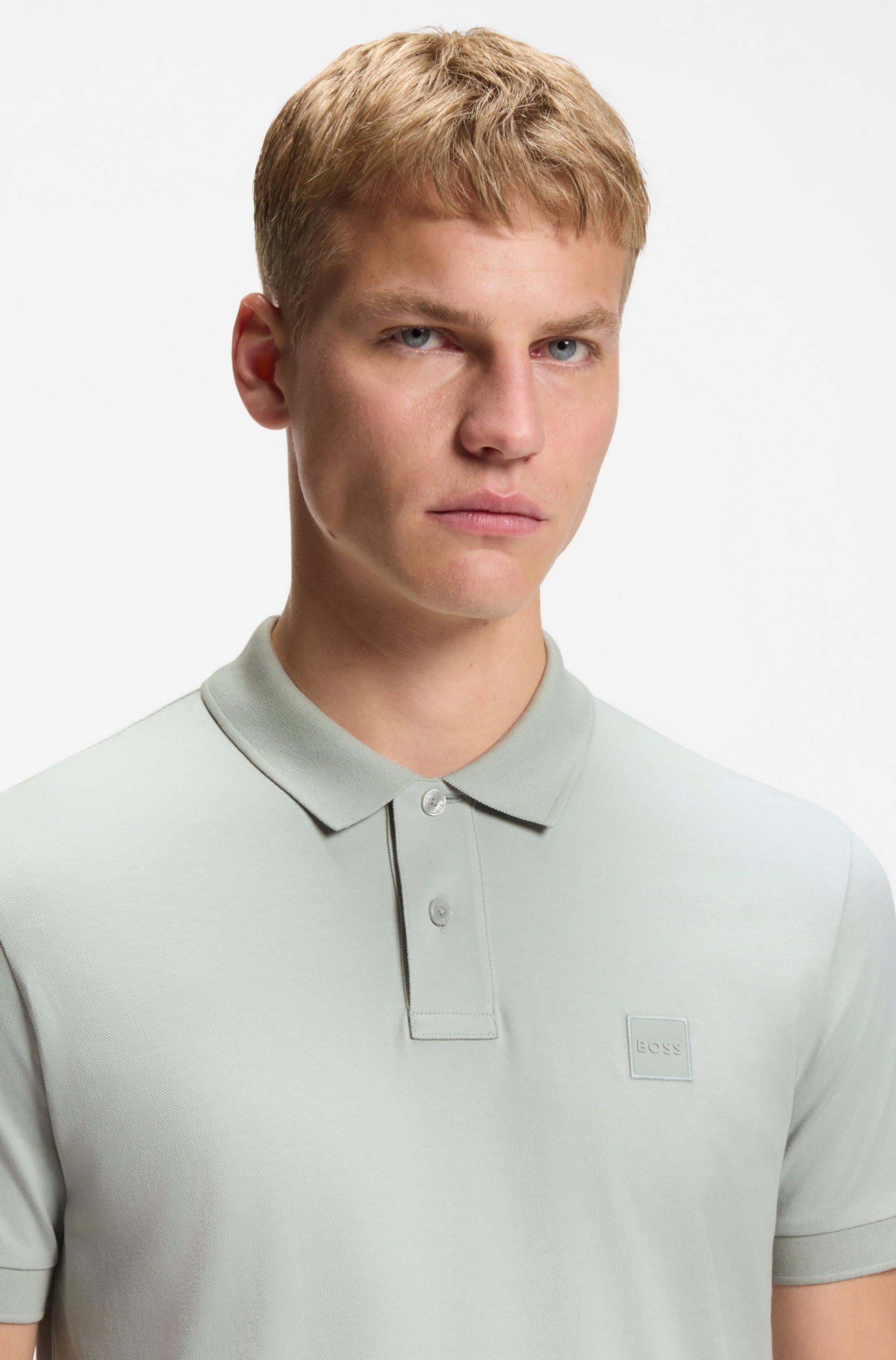 BOSS ORANGE "Passenger" mit Polokragen günstig online kaufen