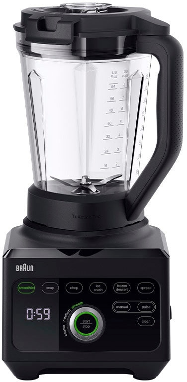 Braun JB 9040, Tischplatten-Mixer, Pulsfunktion, Eis-Crusher, 1 m, 1600 W, Schwarz - Image 9