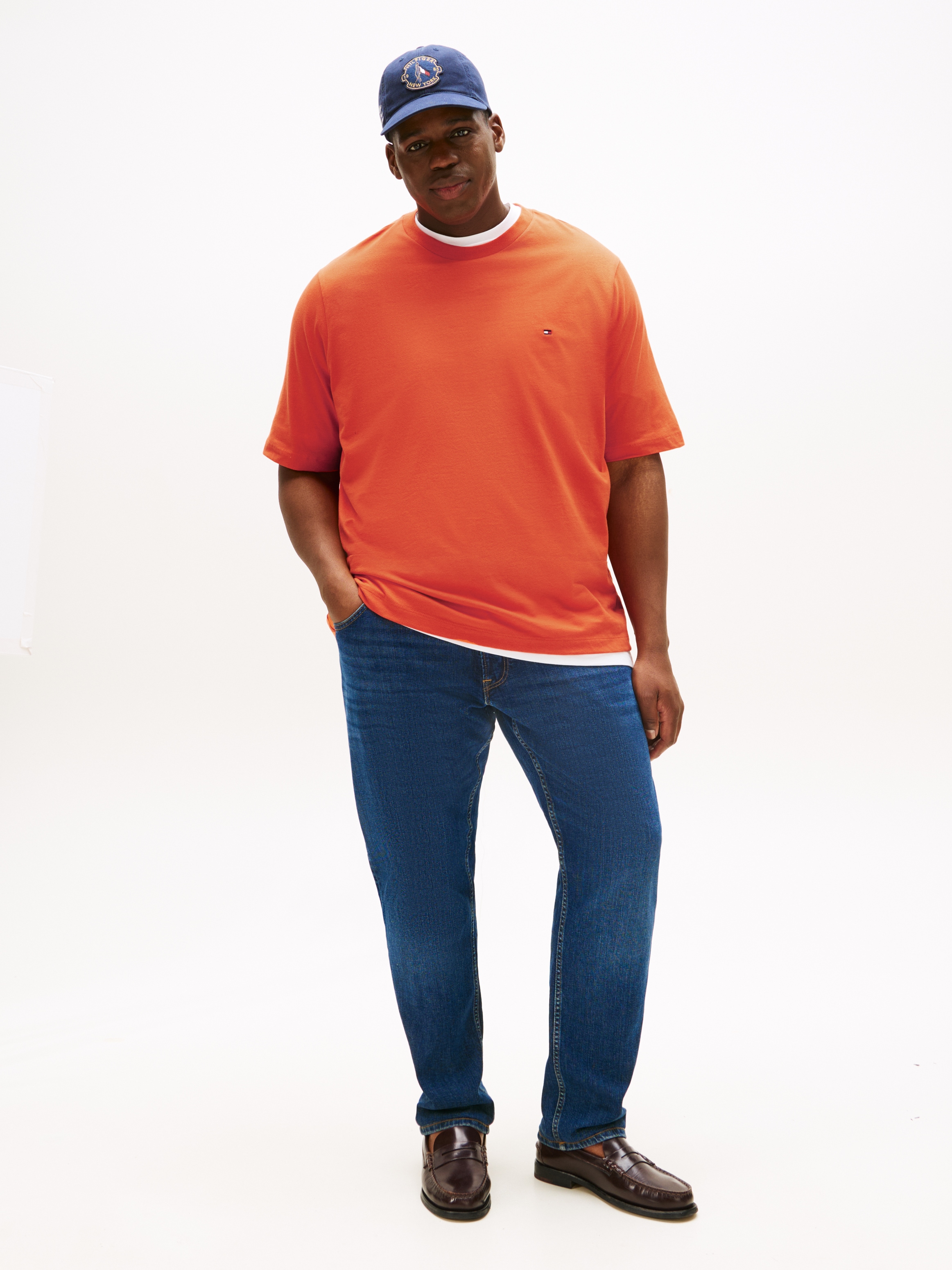 Tommy Hilfiger Big & Tall T-Shirt »BT-ESS SEASONAL REG SOLID TEE-B«, Große Größen