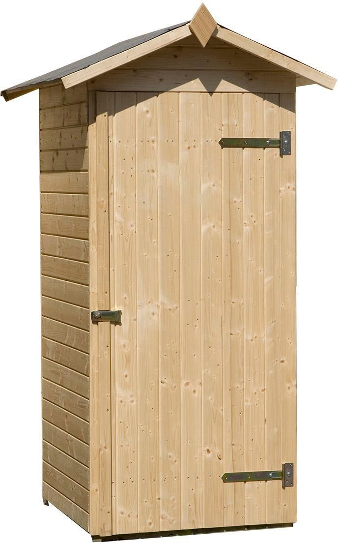 weka Garten-Geräteschrank ", Garten-/Terrassenschrank "351 Gr.1"" Satteldach, 14mm, Elementbauweise