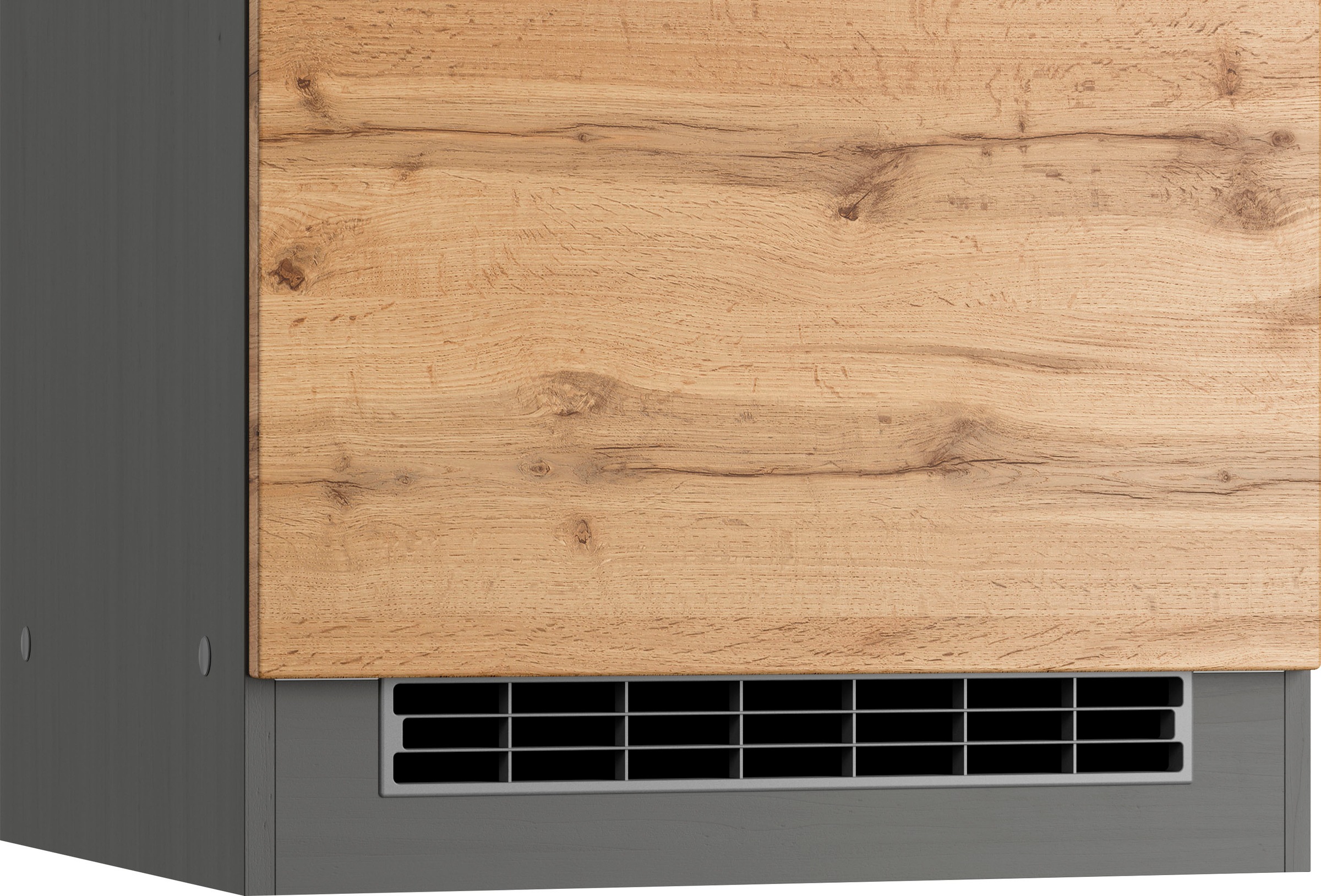 KOCHSTATION Kühlumbauschrank »KS-Riesa«, Breite 60 cm, MDF-Fronten