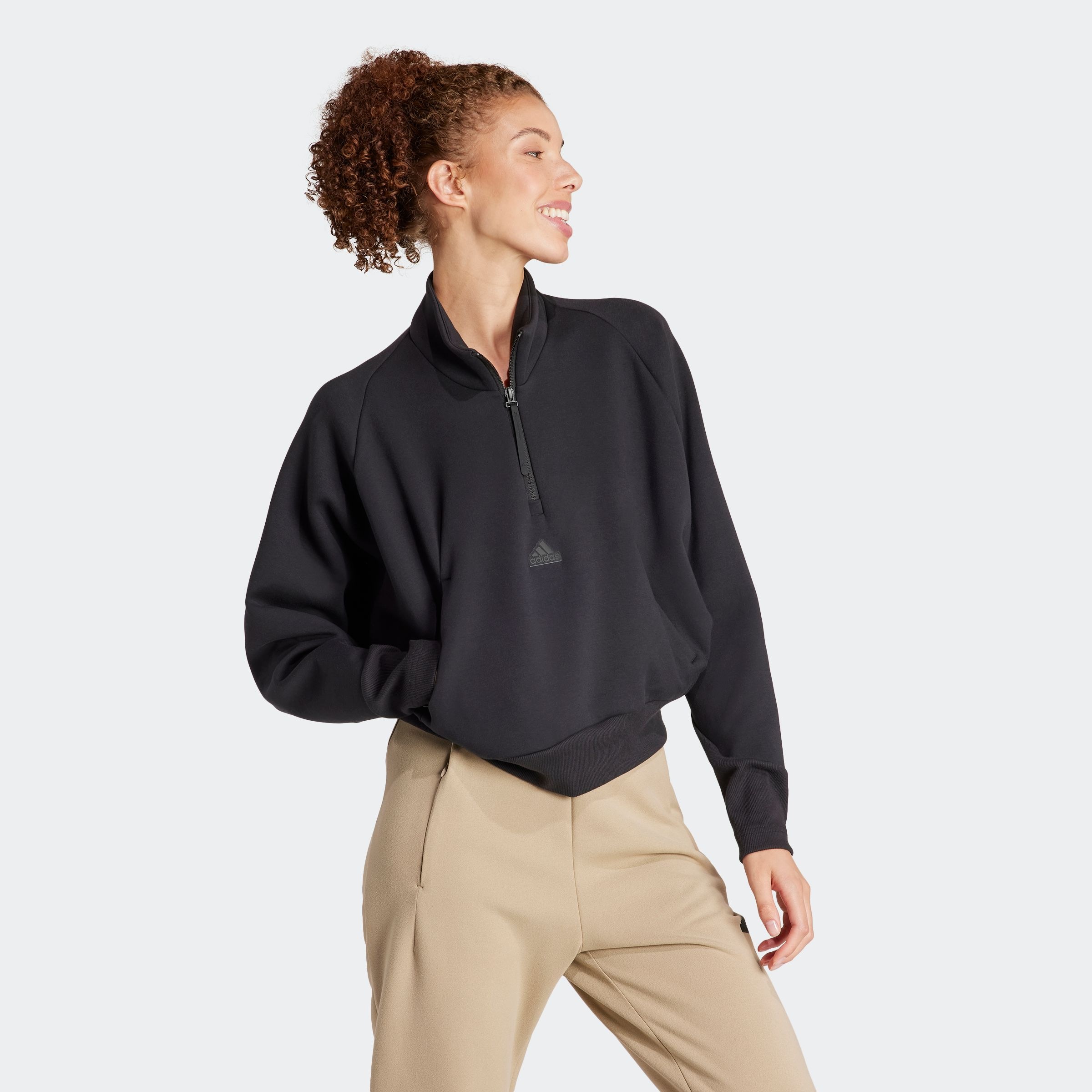 adidas Sportswear Sweatjacke "W Z.N.E. QZ" günstig online kaufen