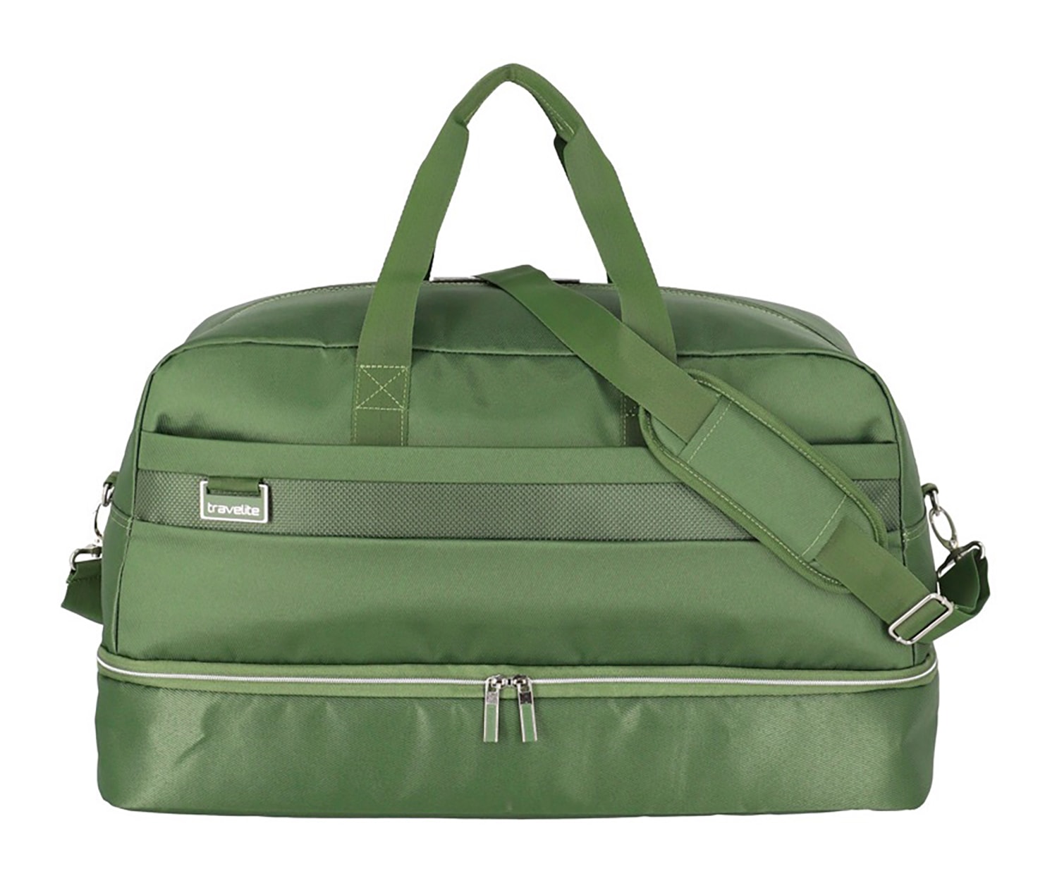 travelite Reisetasche »MIIGO Weekender mit Bodenfach«, Aufsteckfunktion und Bodenfach
