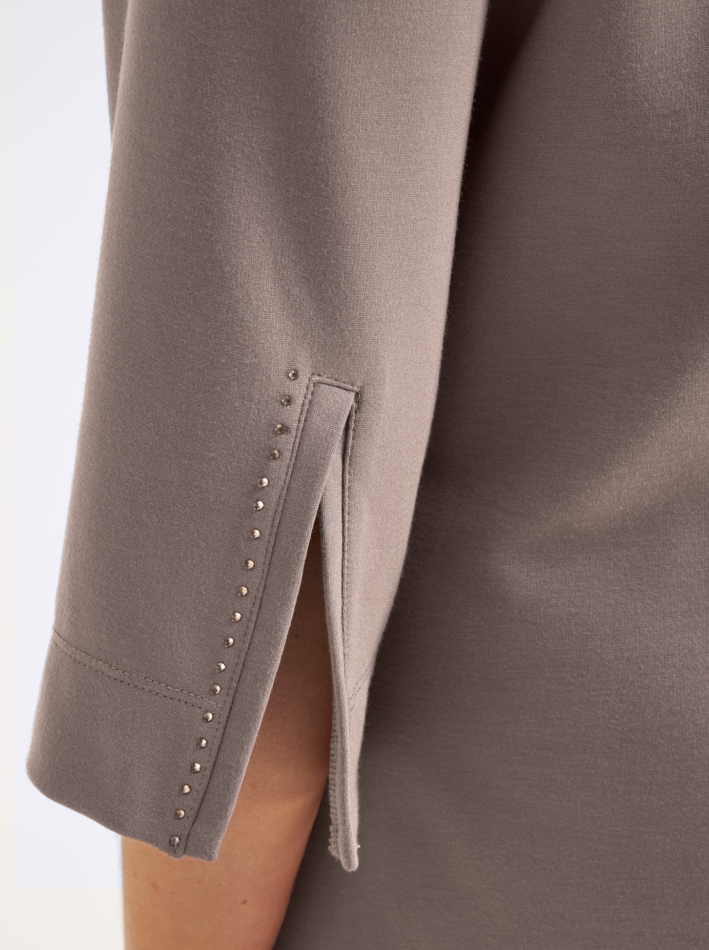 Sheego Jerseykleid »Kleid« Nahttasche