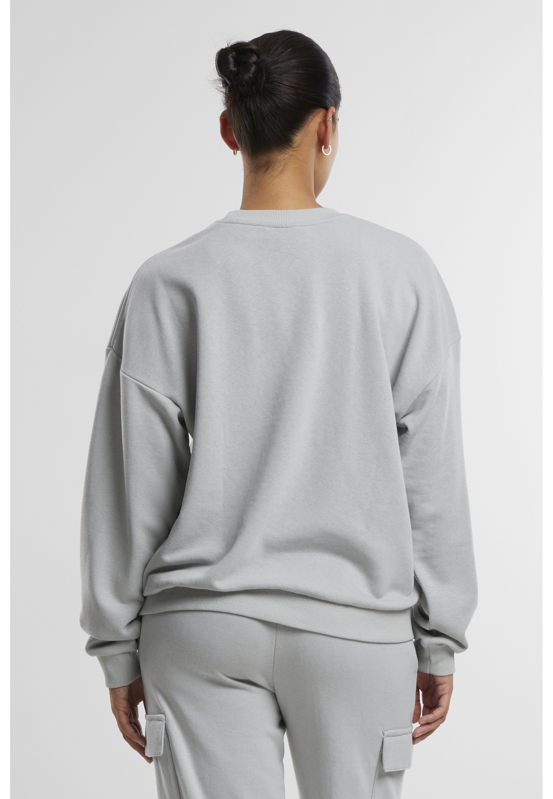 URBAN CLASSICS Sweater »Urban Classics Damen Ladies Oversized Light Terry Crewneck«
