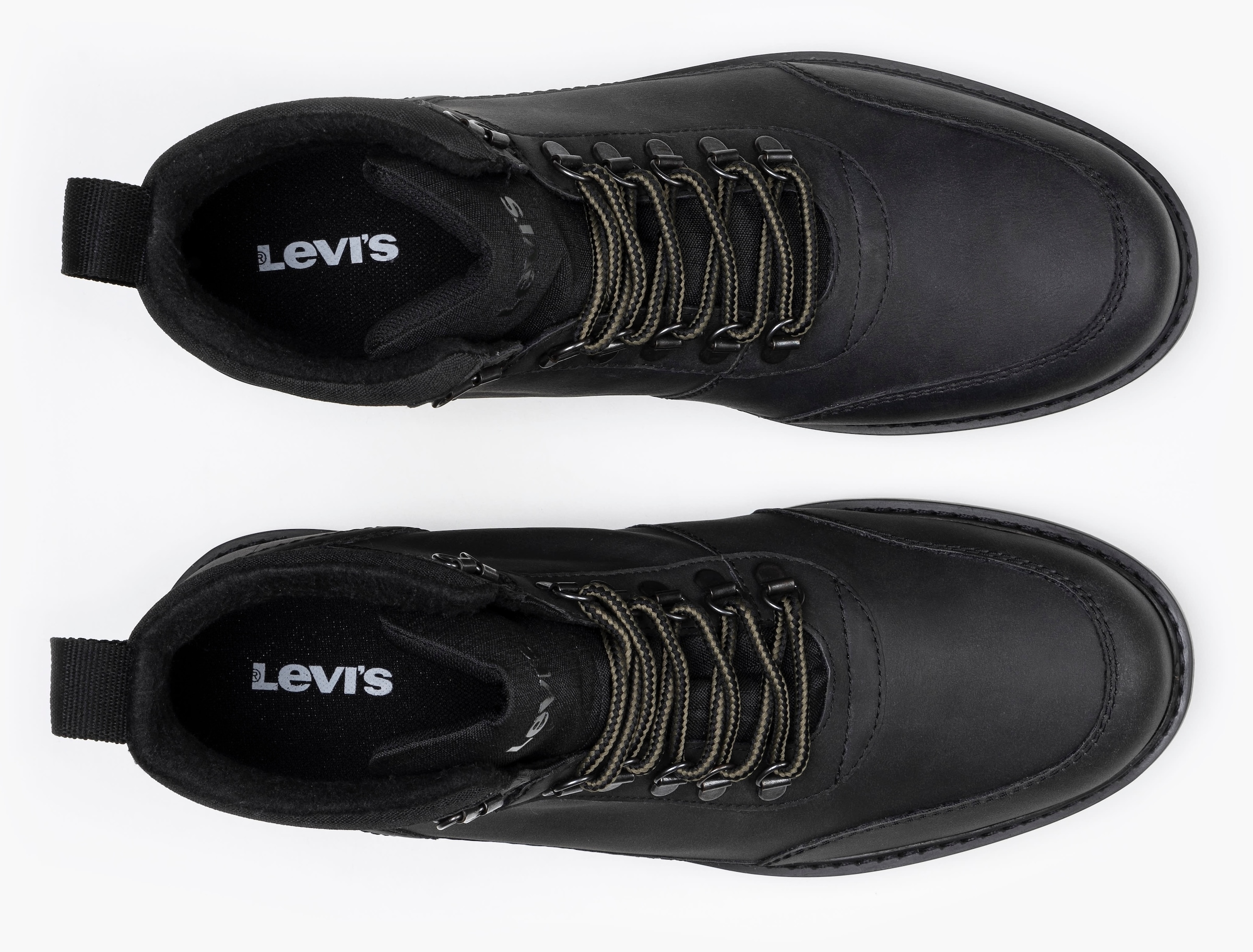 Levi's® Schnürboots »AXEL«, Outdoorschuh, Schnürschuh, High Top-Sneaker mit Schaftrandpolsterung