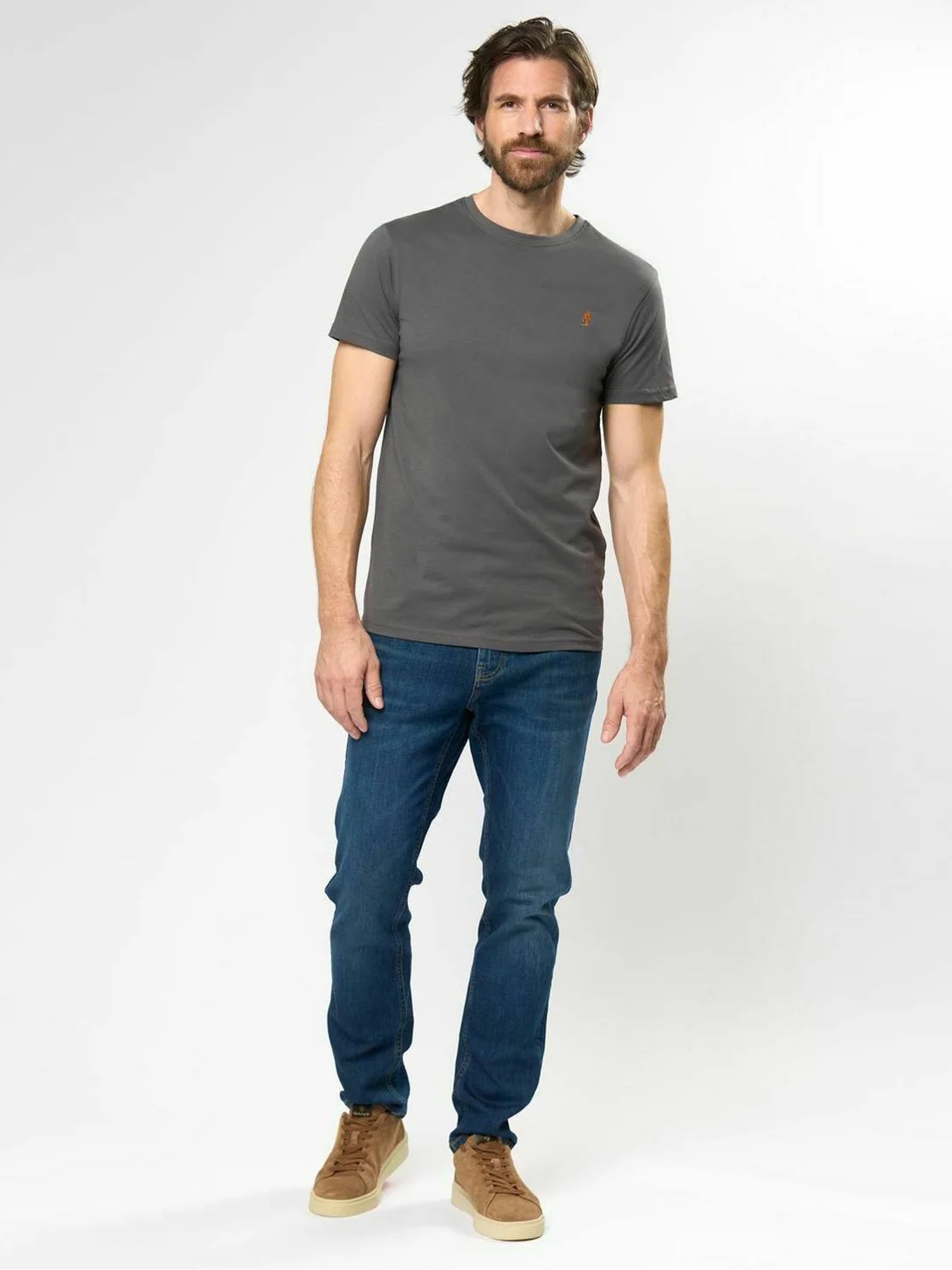 MCS Kurzarmhemd »MCS T-shirt Texas«