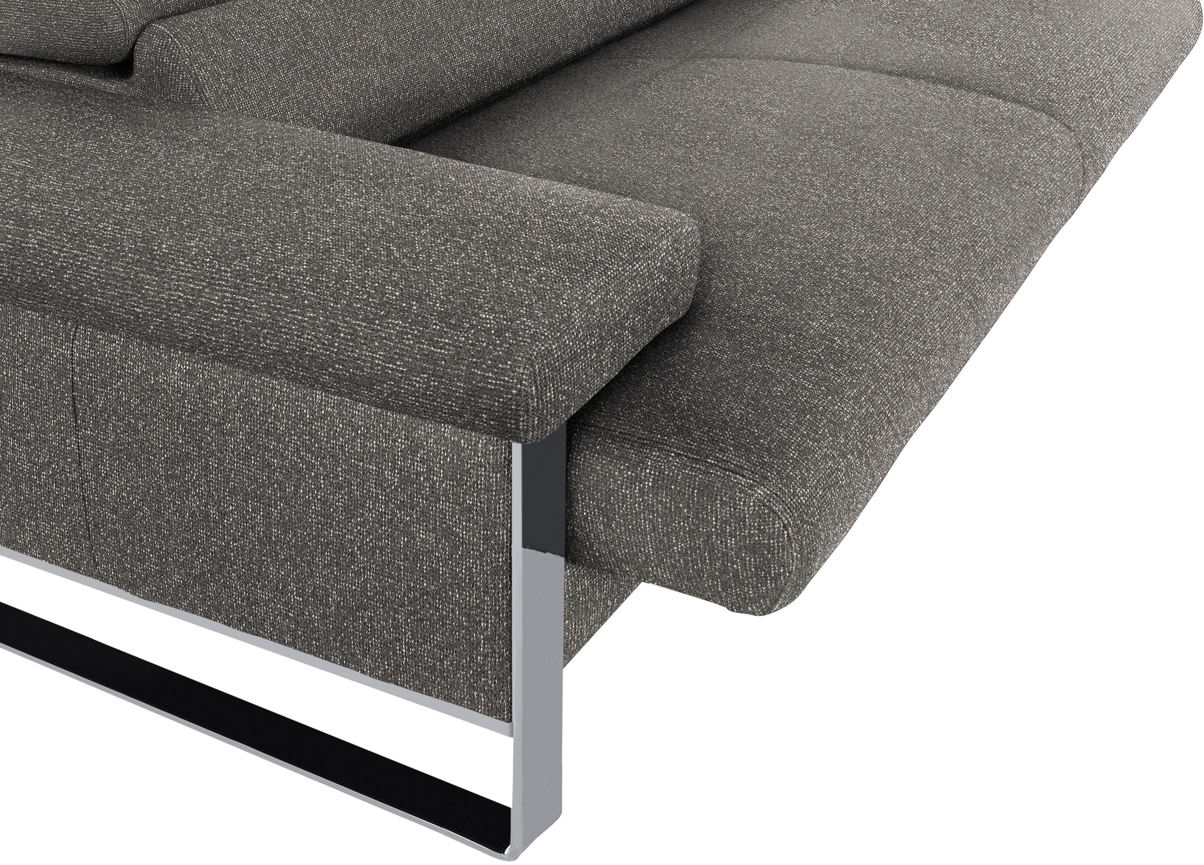 W.SCHILLIG 2-Sitzer »finn«, German Design Award 2016, Fußgestell Chrom glänzend, Breite 230 cm