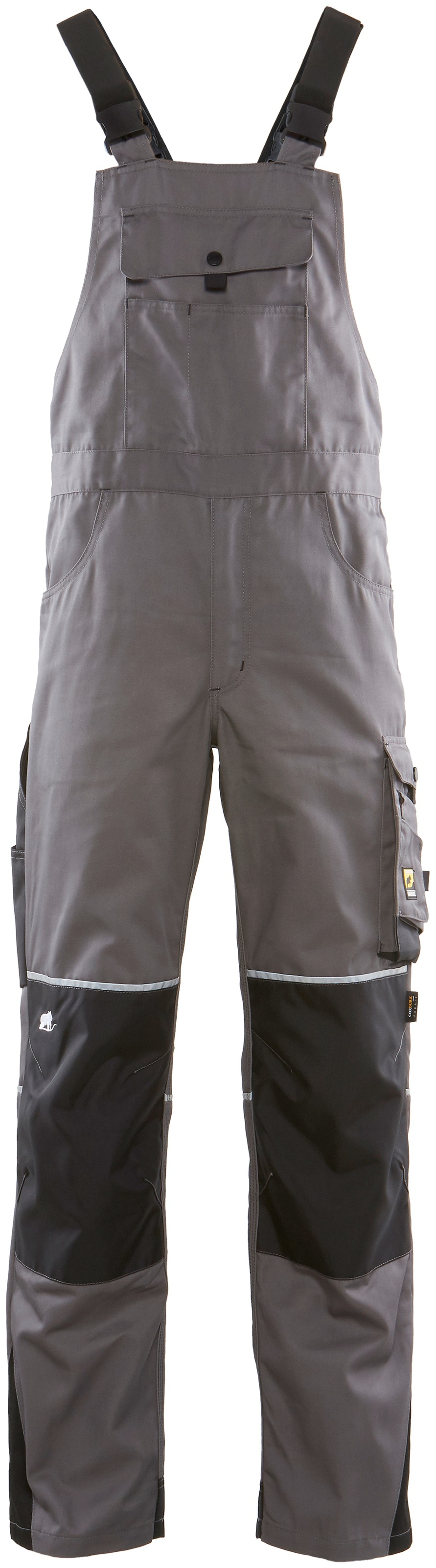 Northern Country Latzhose, (langlebig durch 3-fach Innenbeinnaht und viele Verriegelungspunkte), mit vielen Cordura® Verstärkungen, elastischer Bund, mit 11 Taschen