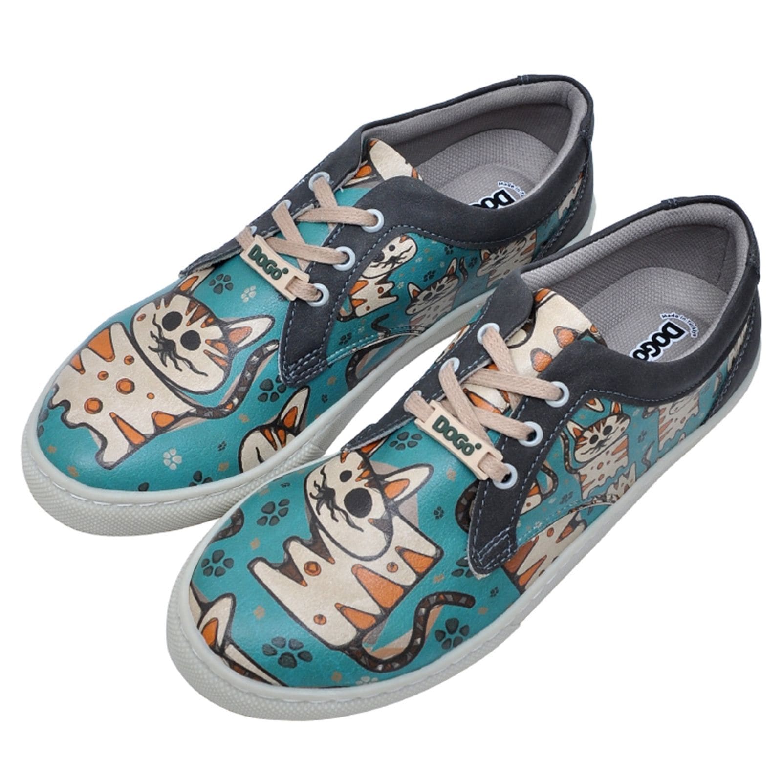 DOGO Sneaker "Cord Tabby Cats Damen Sneaker / Female", Vegan günstig online kaufen