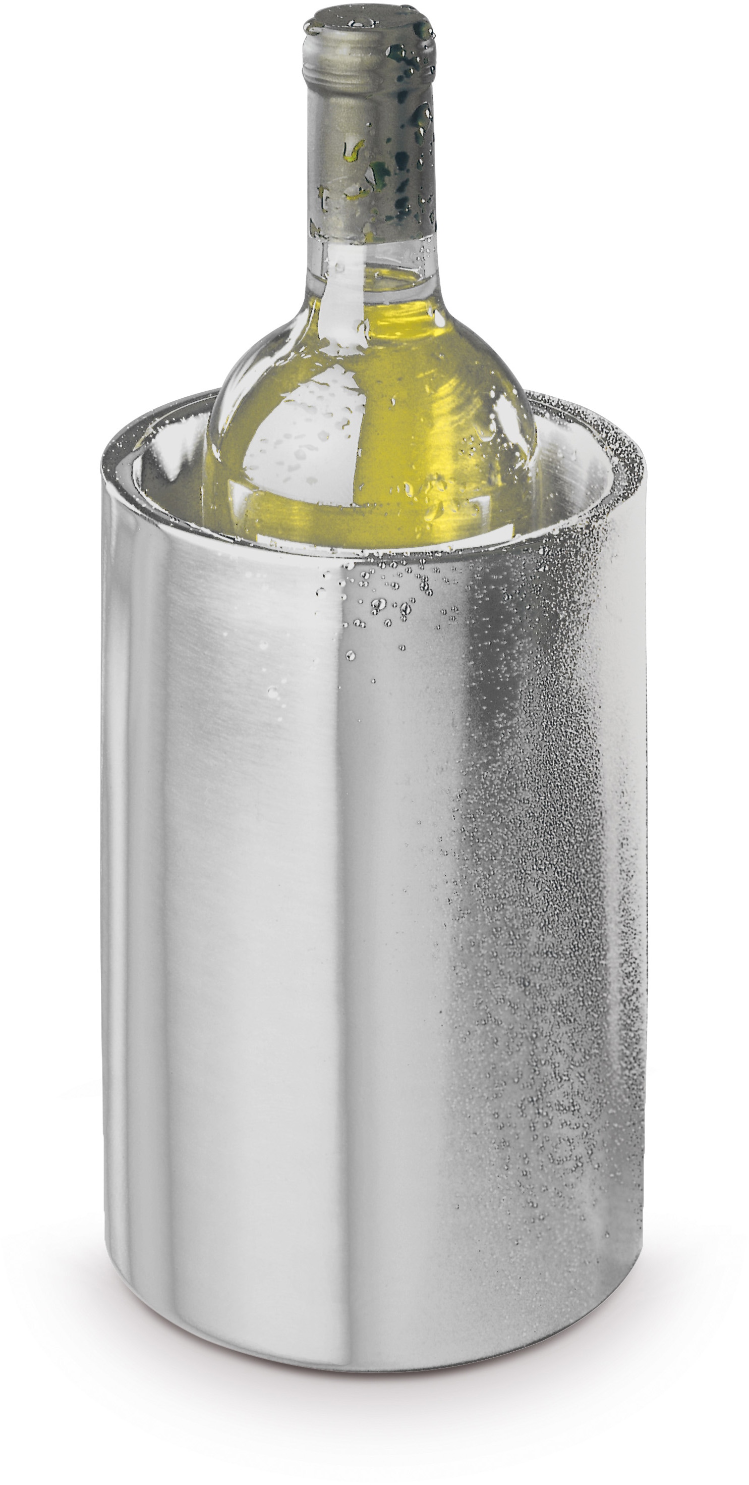APS Wein- und Sektkühler, (1 tlg., Flaschenkühler), doppelwandig, beste Isolierung, Ø 12 cm