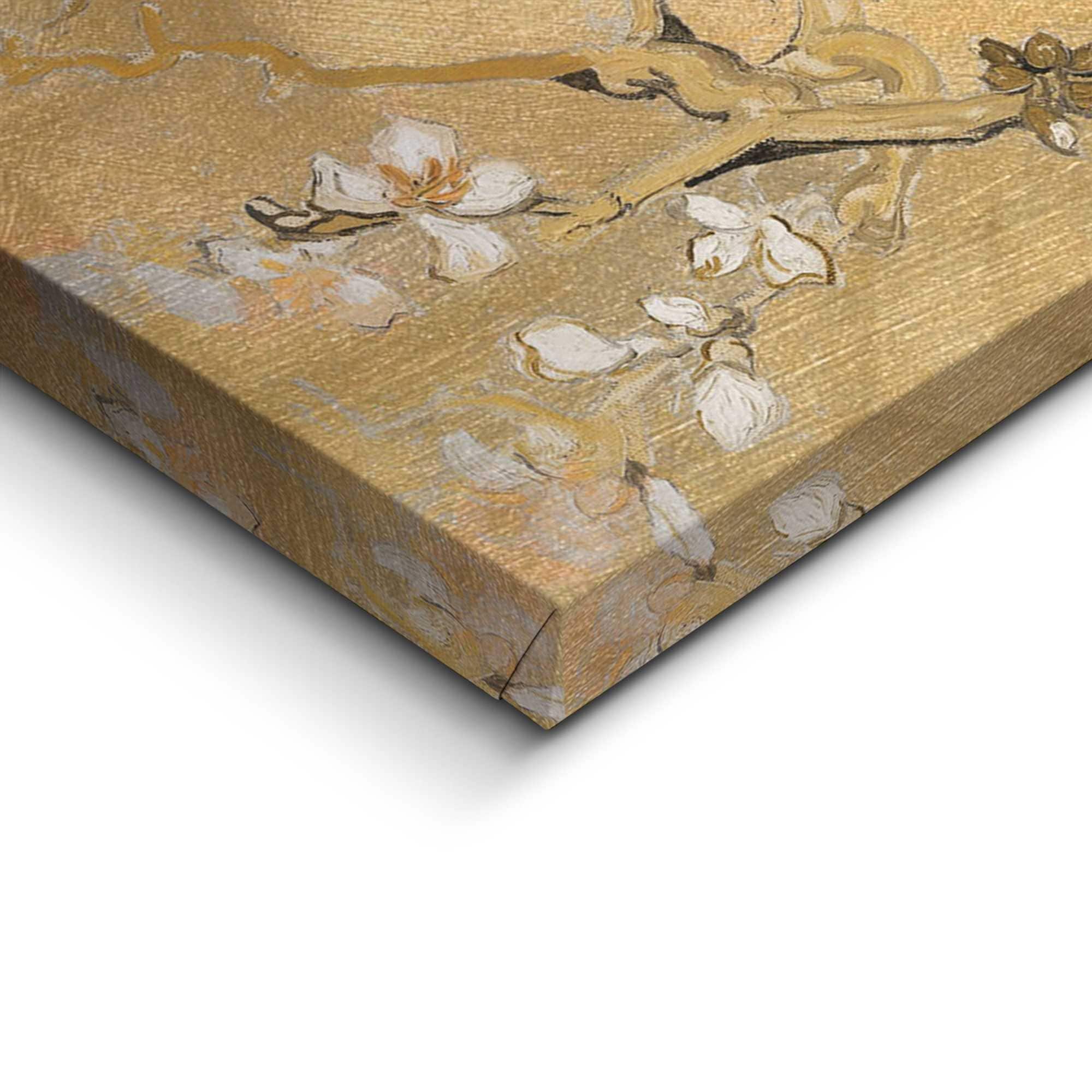 Reinders! Leinwandbild »Van Gogh - almondblossom«, Wohnzimmer - Gold - Leinwand - Berühmte Künstler - 70x50 cm