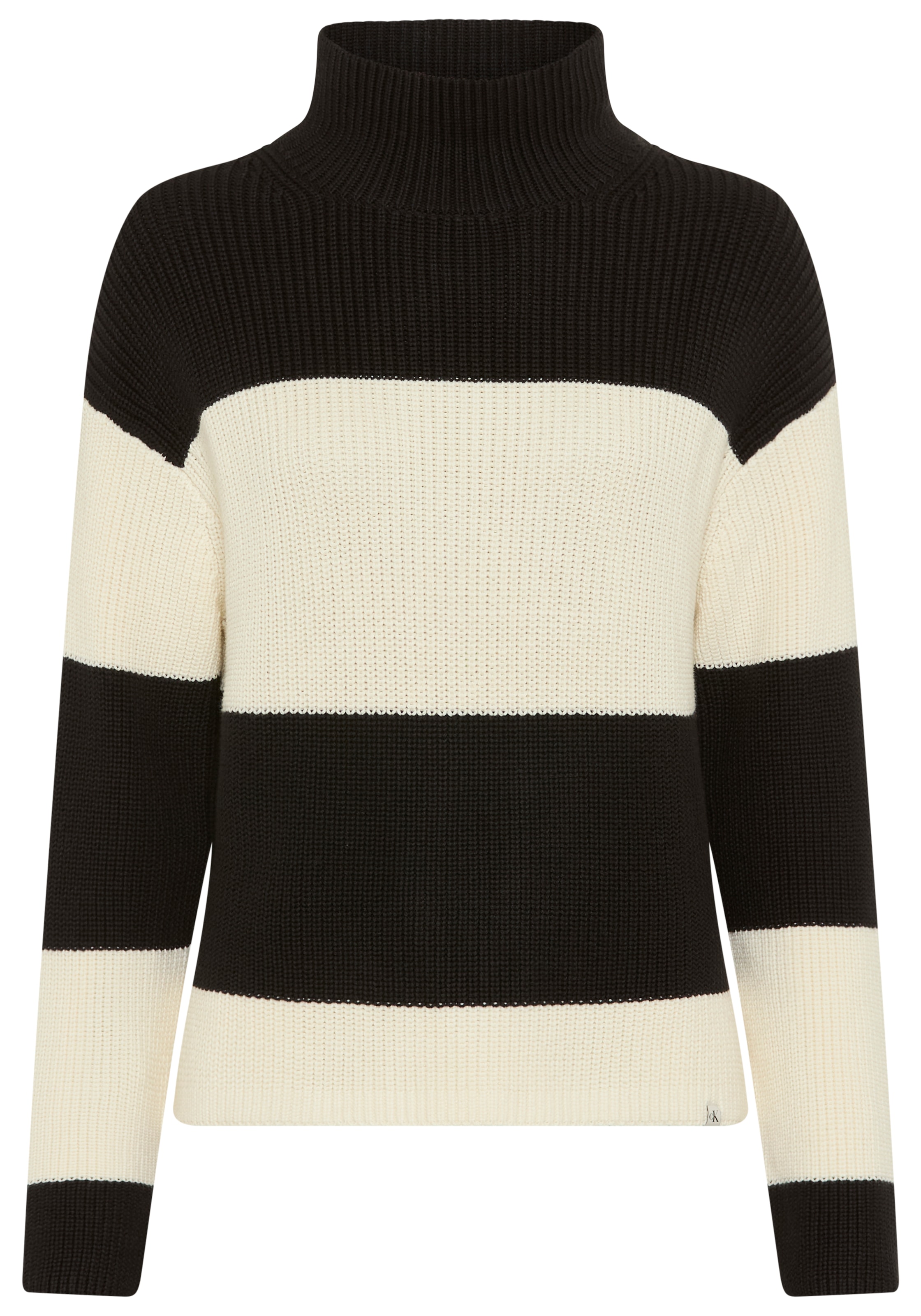 Calvin Klein Jeans Strickpullover Stehkragen, lockere Passform günstig online kaufen