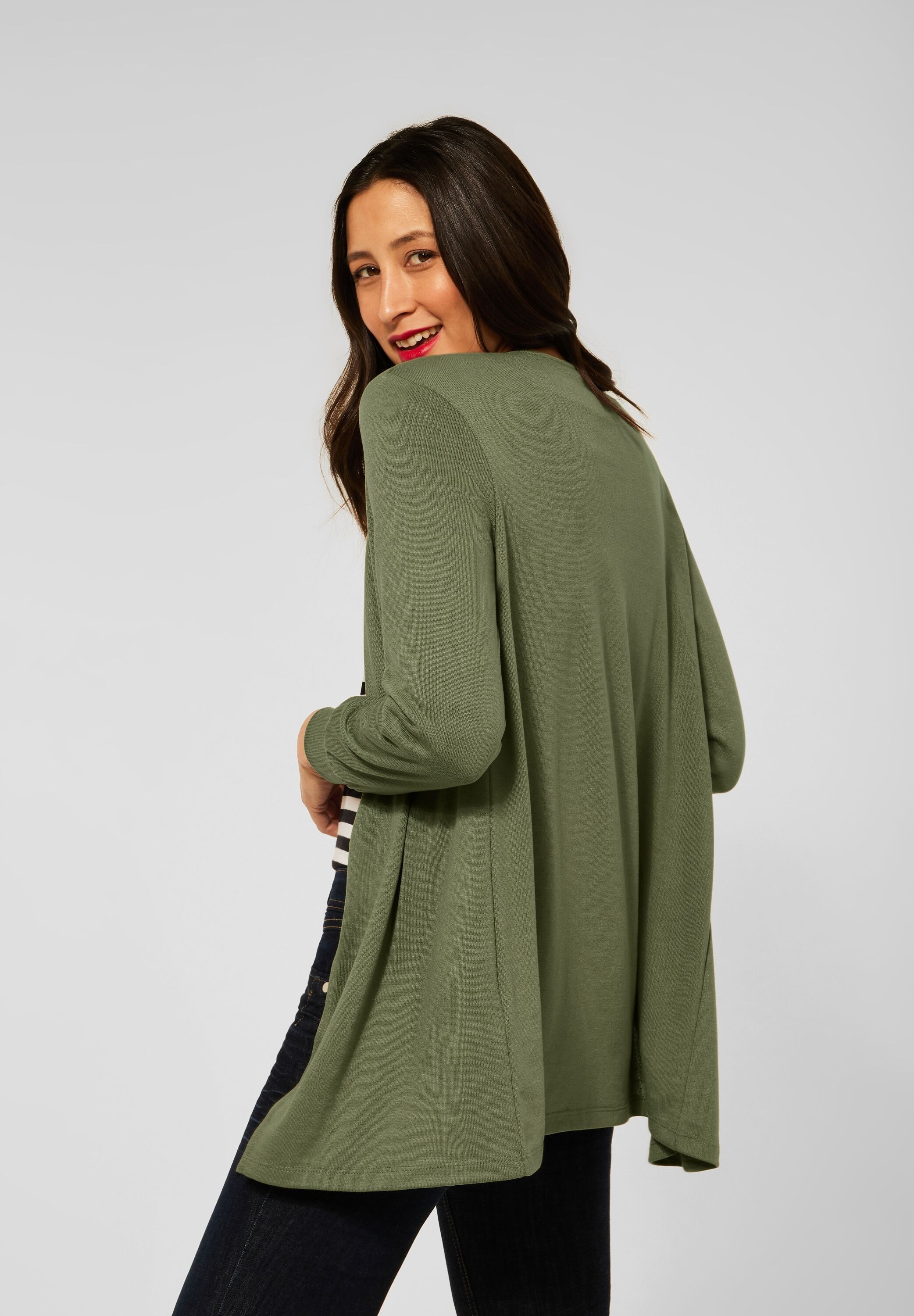 STREET ONE Shirtjacke, in Unifarbe