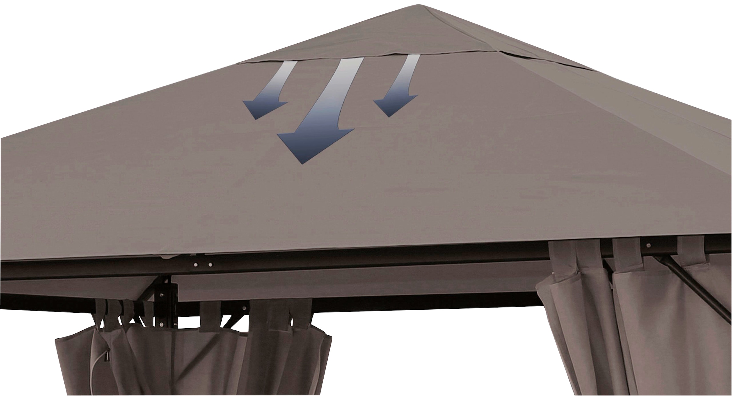 Quick Star Pavillon »Nizza« BxT: 300x300 cm