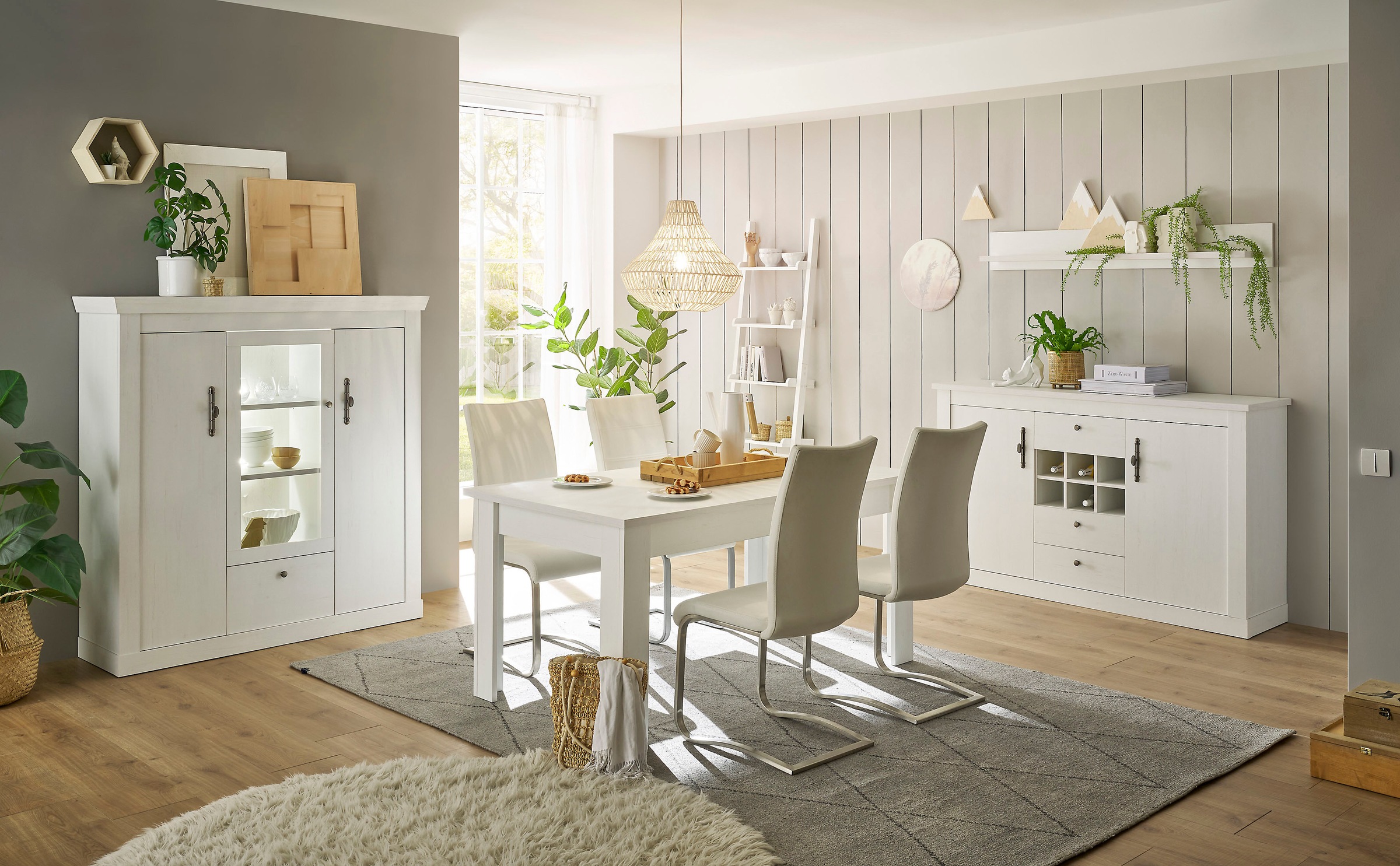 Home affaire Esstisch »RAVENNA«, im zeitlosen Landhausstil, Breite 160 cm