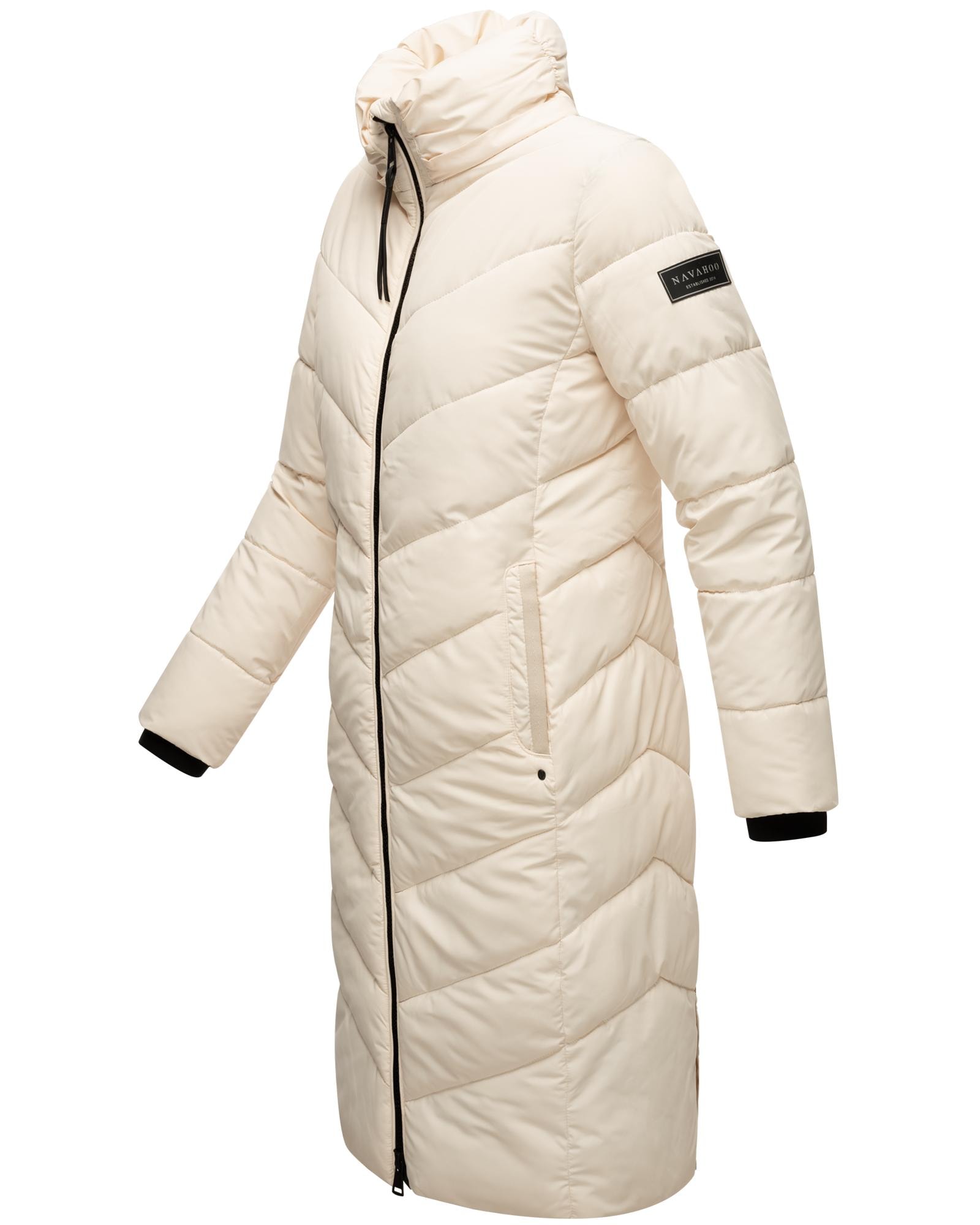 Navahoo Steppmantel »Sahnekatzii XIV«, Schicker Wintermantel mit kuschlig warm wattiertem Kragen