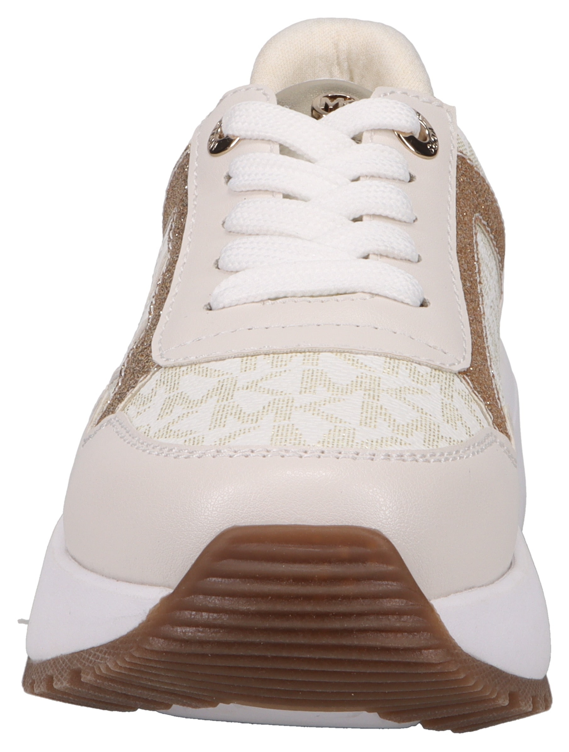 MICHAEL KORS KIDS Sneaker »COSMO MADDY«, mit goldfarbenen Deteails, Freizeitschuh, Halbschuh, Schnürschuh