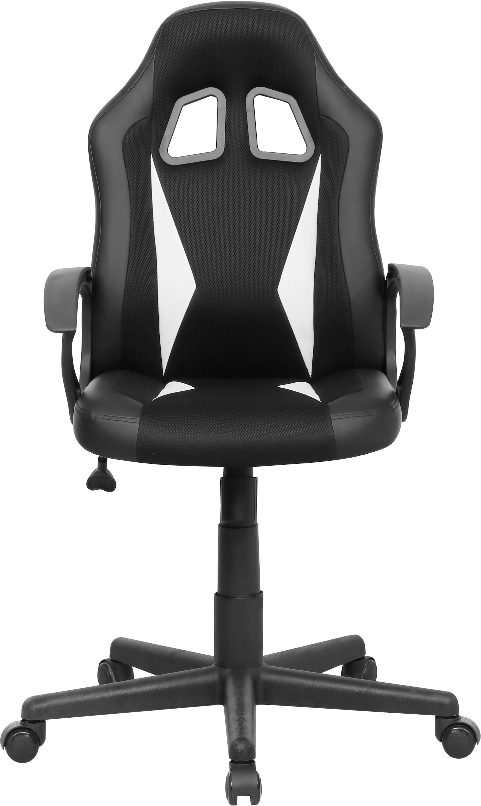 INOSIGN Gaming-Stuhl »Lizard«, (Packung), Kunstleder-Netzstoff, S-förmige Rückenlehne, Hartbodenrollen