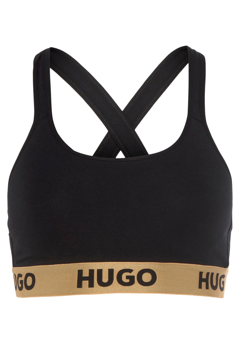 HUGO Triangel-BH »TRIANGLE PADD.SPORTY«, mit Logobündchen online bestellen  | BAUR | Triangel-BHs