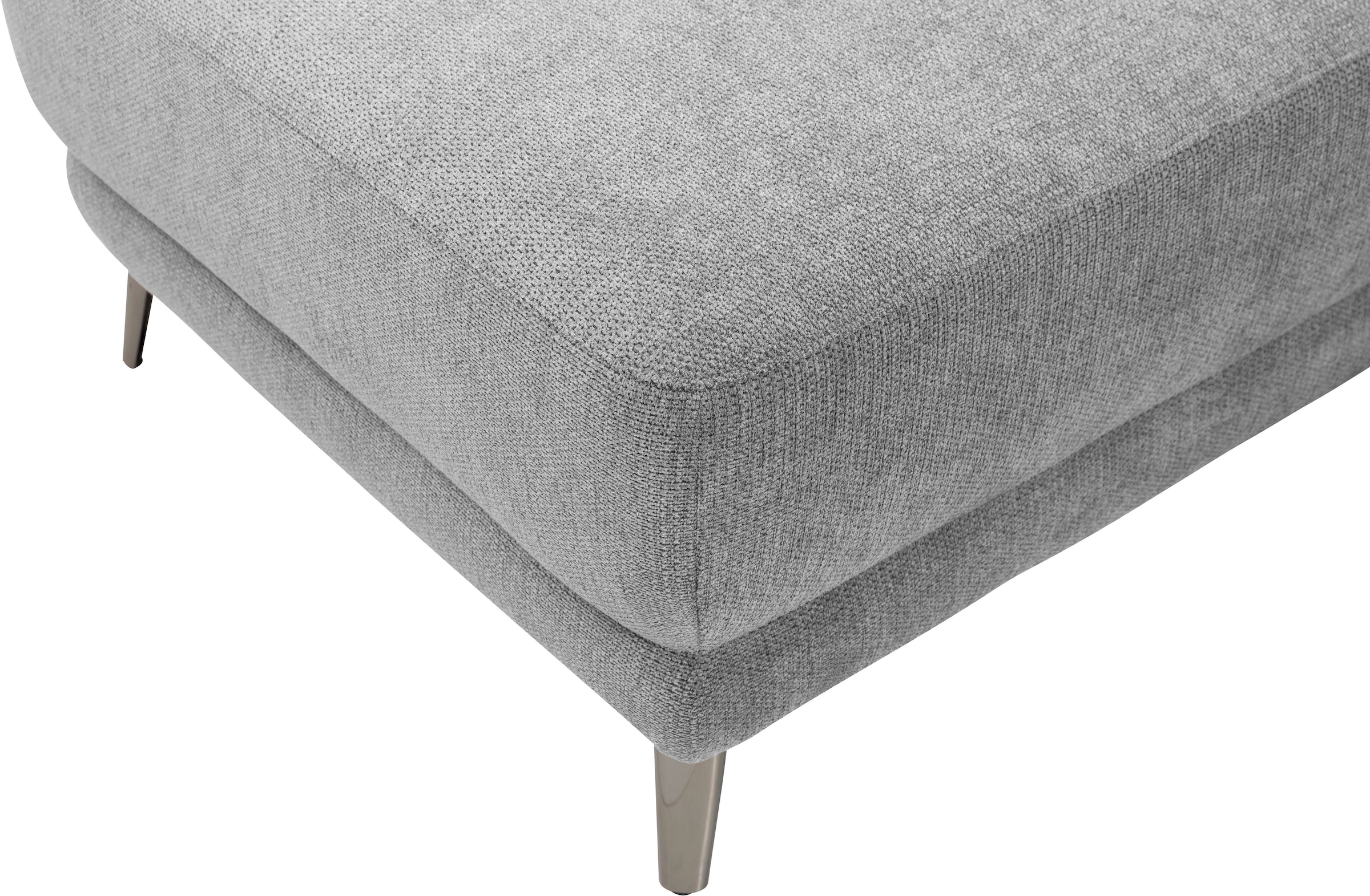 INOSIGN Ecksofa »TAYLER 3-Sitzer, L-Form (Breite 239cm), elektr. Relaxfunktion, USB A/C«, und Recamiere, Liegefunktion durch Recliner, Federkernpolsterung