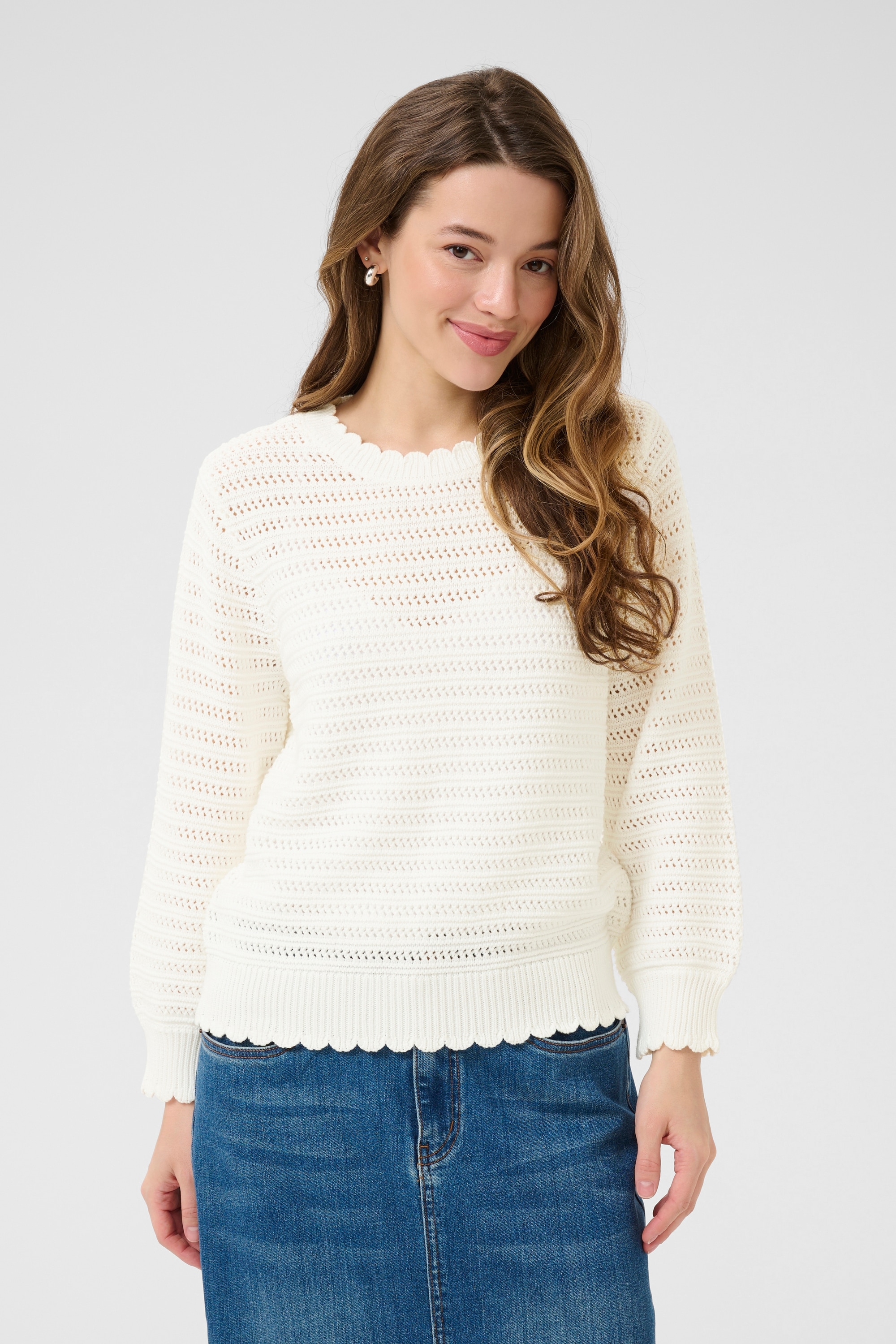 KAFFE Strickpullover »Damen Strickpullover KAandrea«