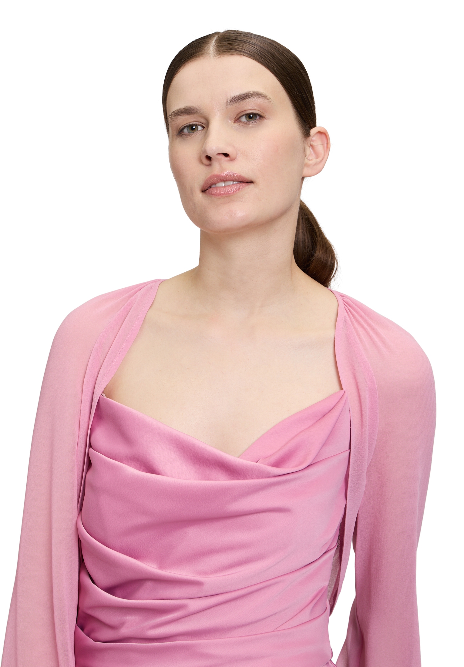 Vera Mont Bolerojacke »Vera Mont Bolero-Jacke mit gekräuseltem Ausschnitt«