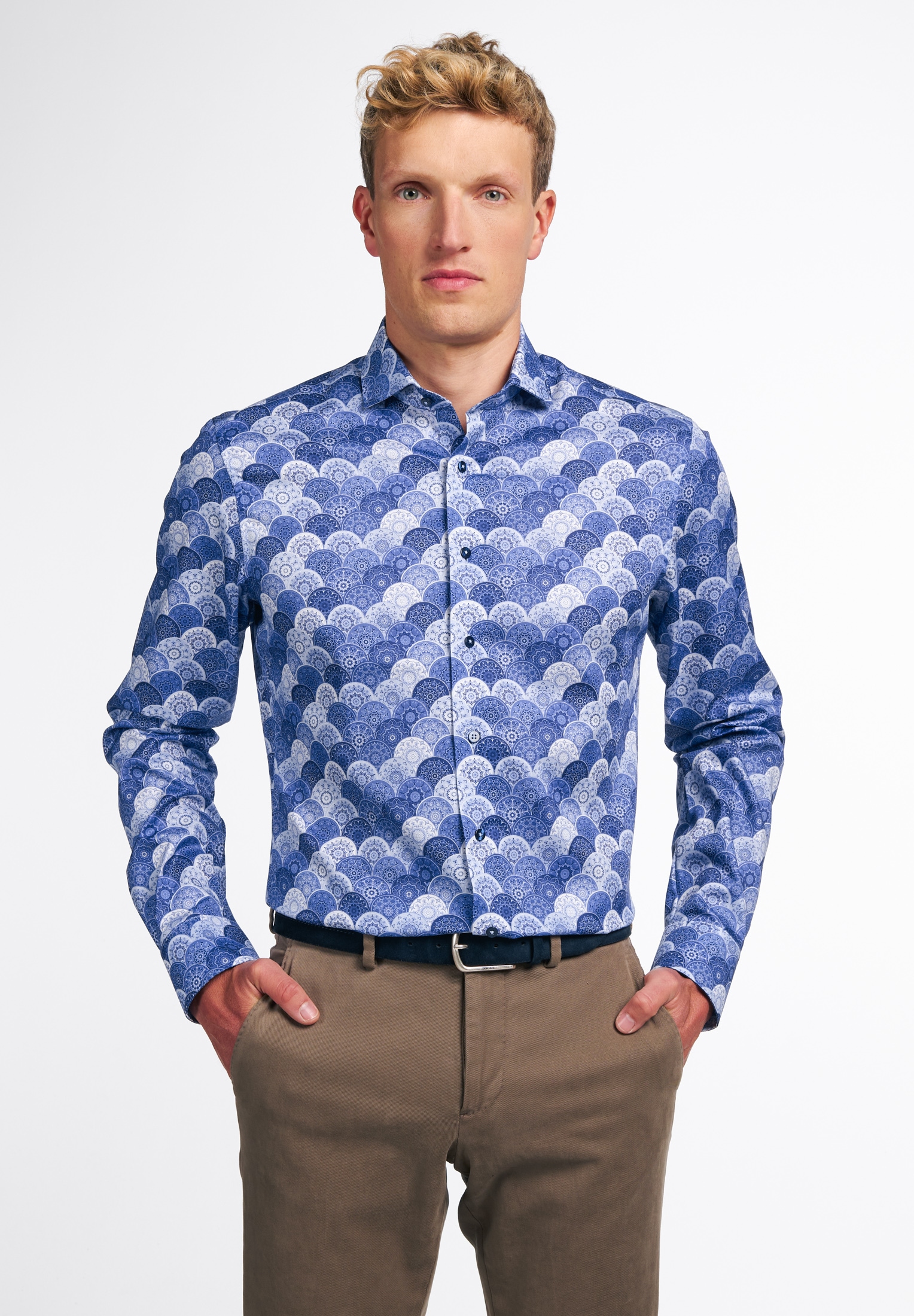 Eterna Langarmhemd "SLIM FIT", NON IRON (bügelfrei) günstig online kaufen