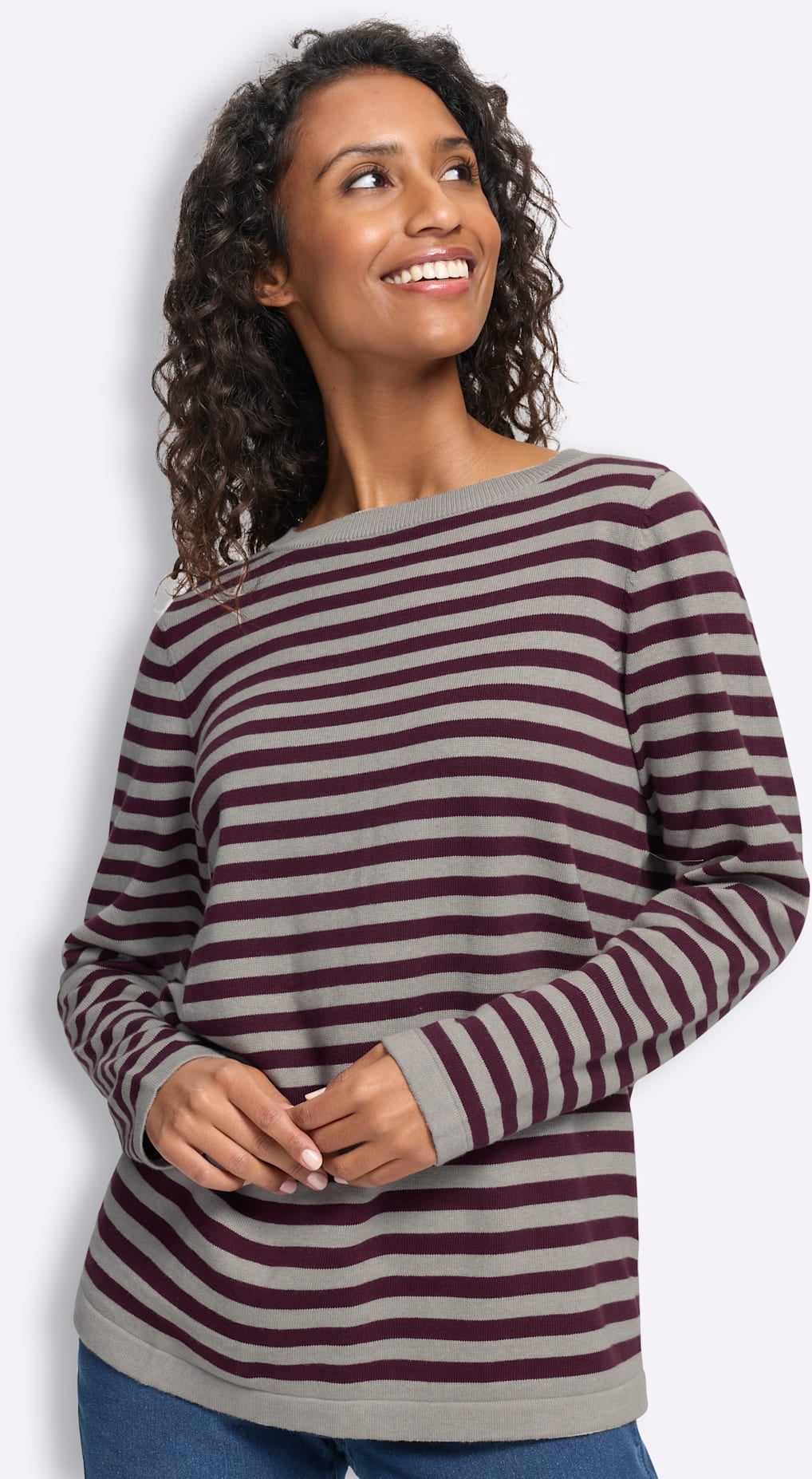 heine Strickpullover "Ringel-Pullover"