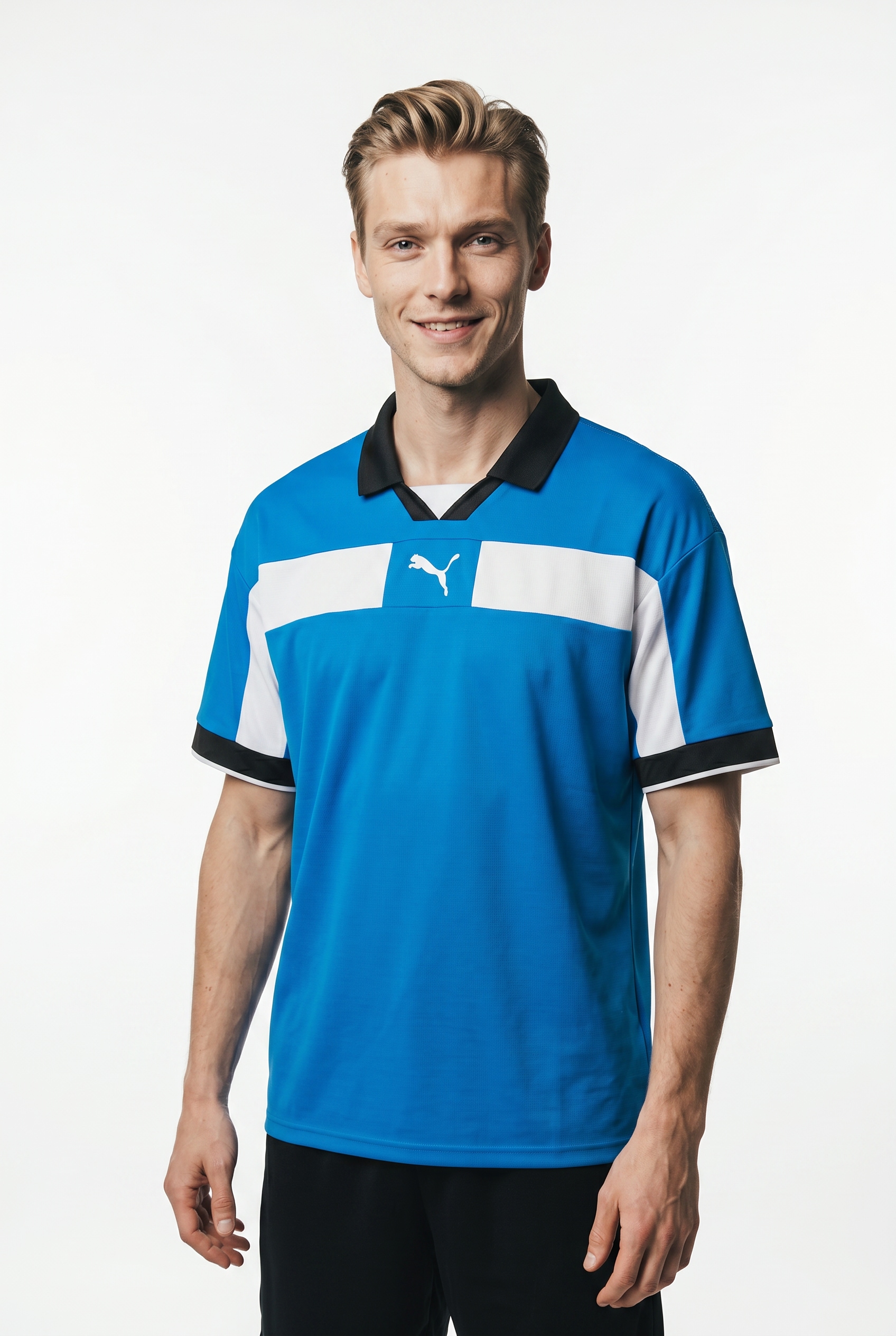 PUMA Fußballtrikot "TEAMCLASSIC MATCH JERSEY" Fußball, Kurzarm, sportlicher Stil, aus Polyester
