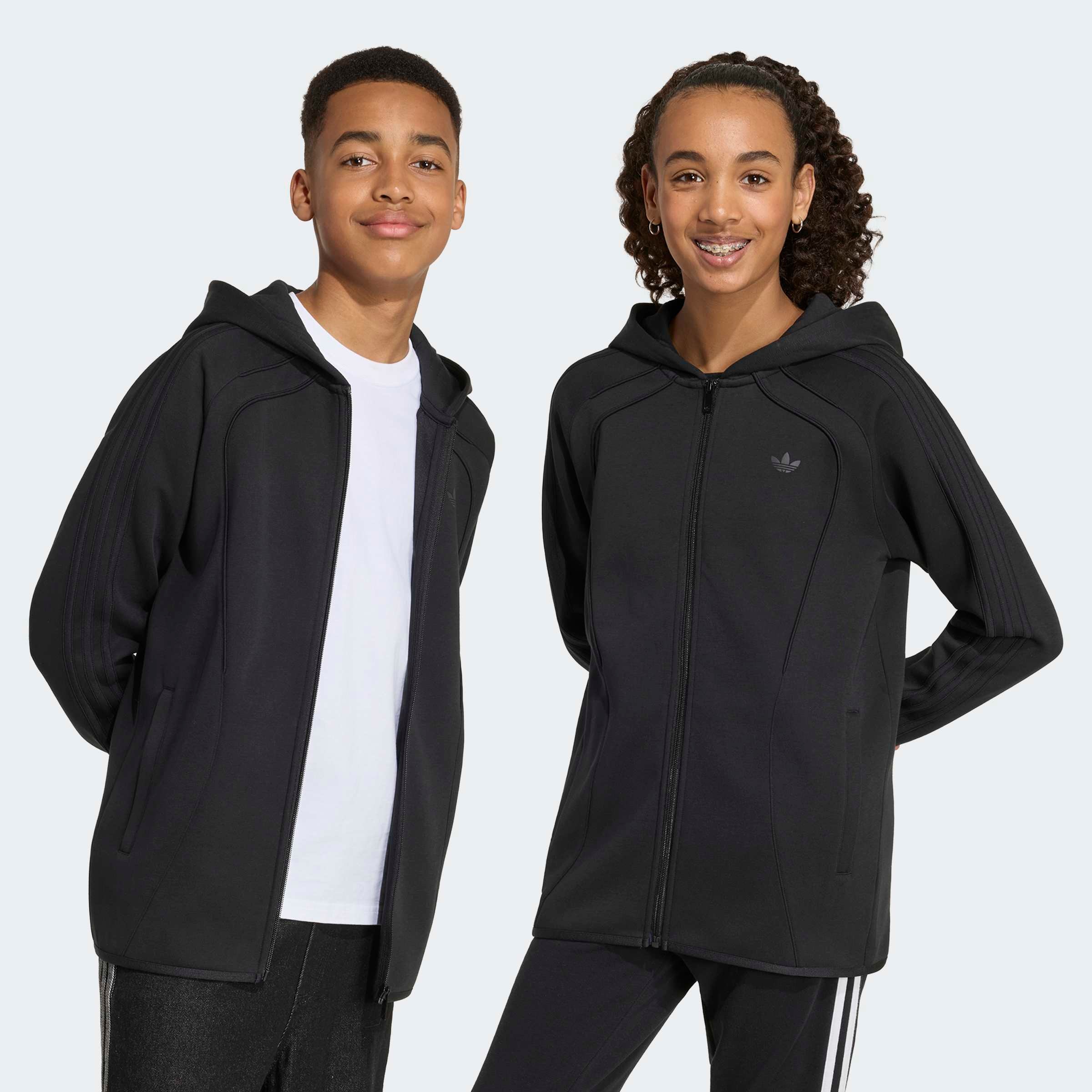 adidas Originals Kapuzensweatjacke »SPACER« für Kinder, mit Rundhalsausschnitt